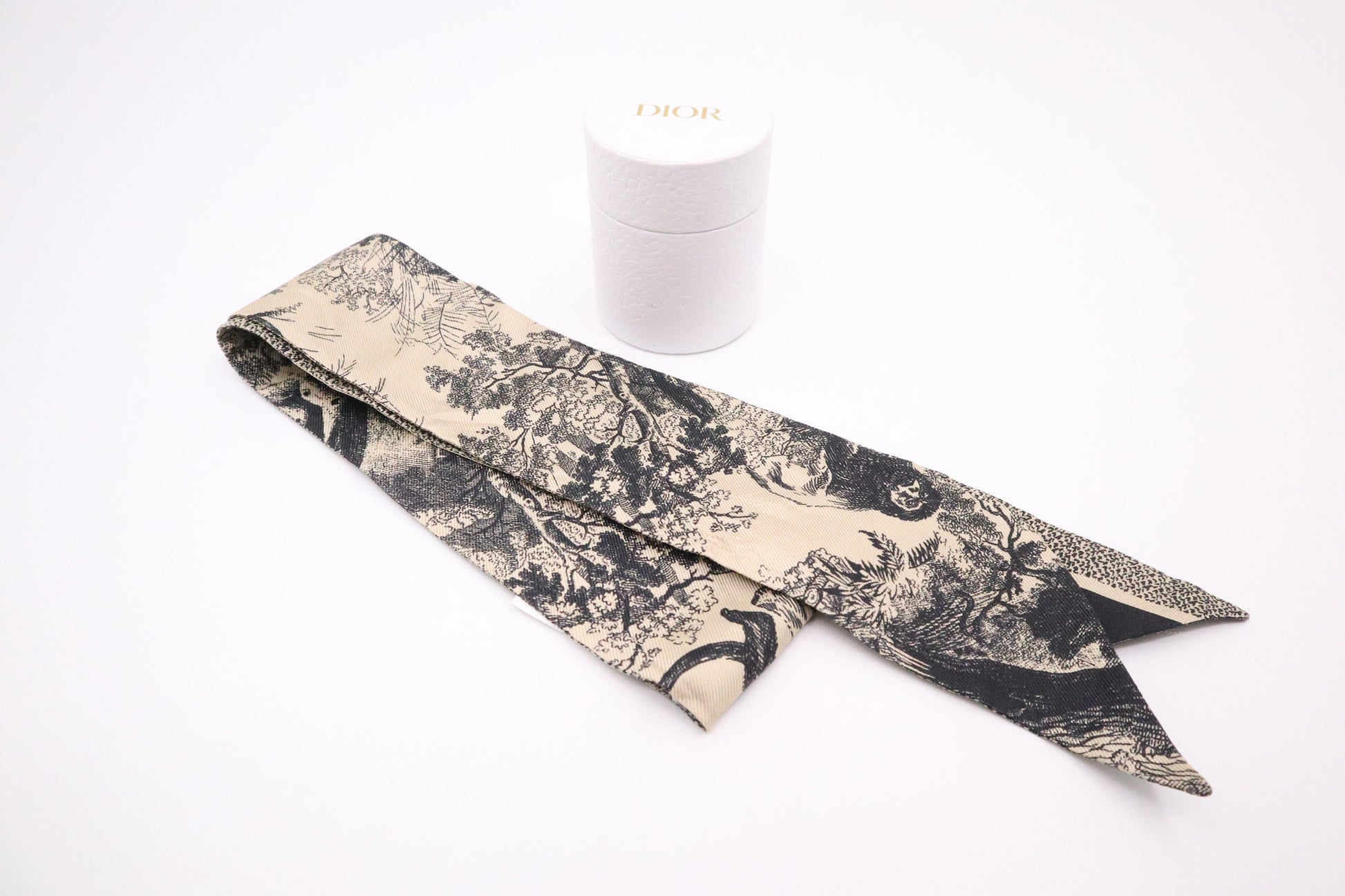 Dior Twilly In And Toile De Jouy Sauvage Black Beige Travel Bag