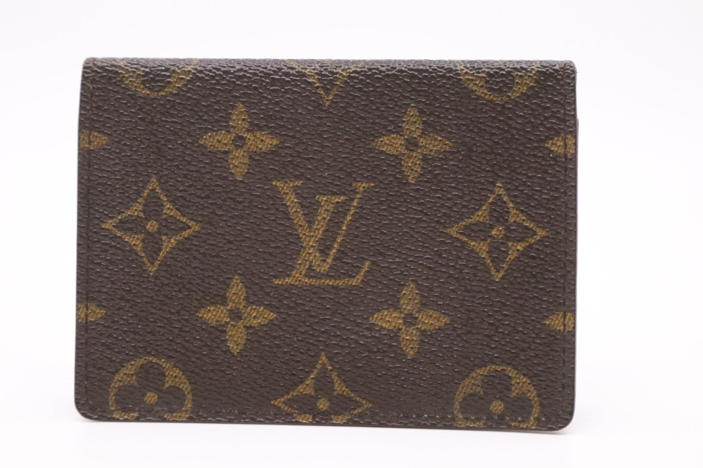 Louis Vuitton Card Monogram Canvas Wallet Case Canvas 1