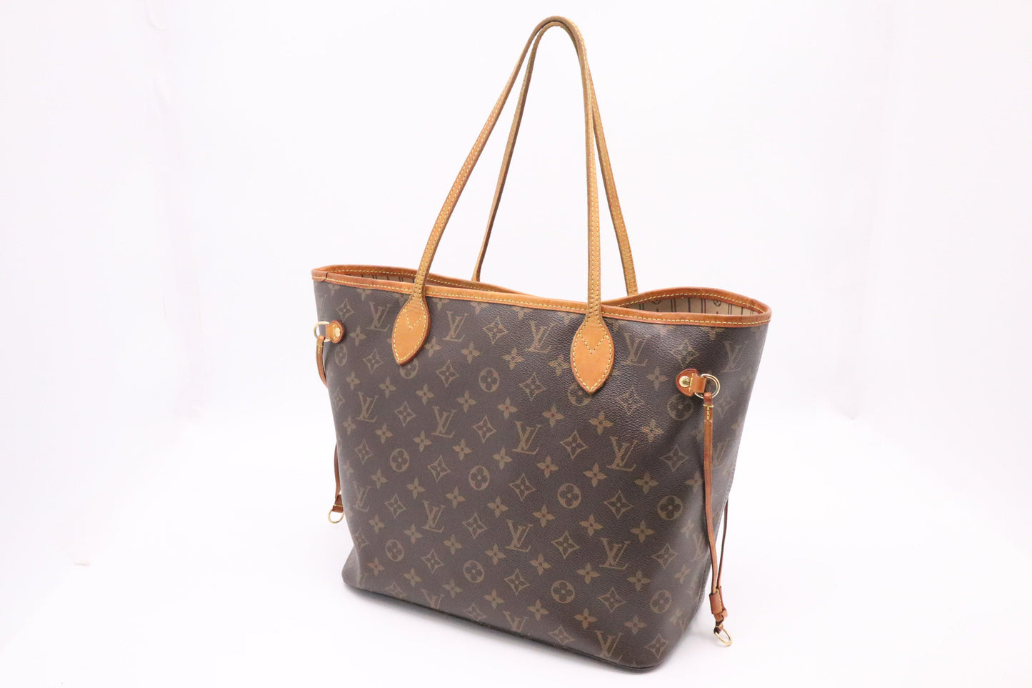 Louis Vuitton Neverfull MM Monogram Canvas Tote Bag Canvas 2