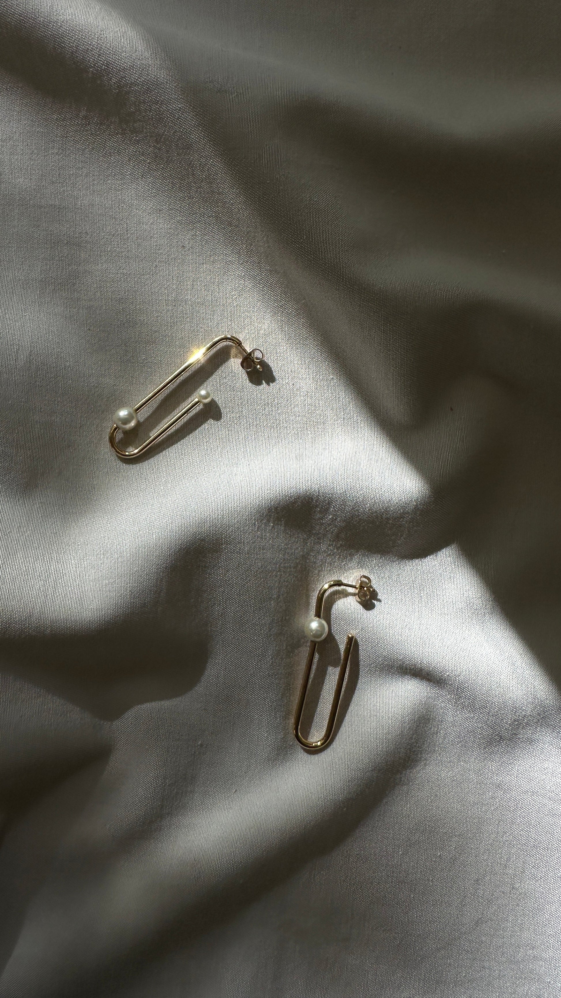 Dior Pearl Earrings Gold Jewelry