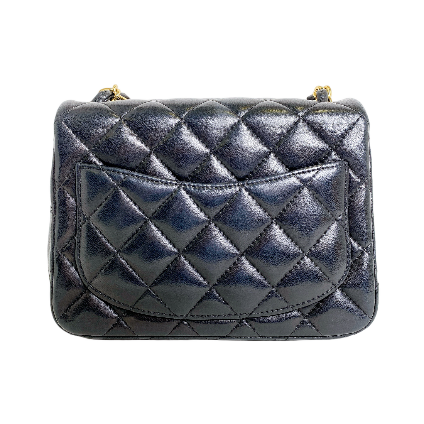 Chanel Classic Mini Square Lambskin Handbag