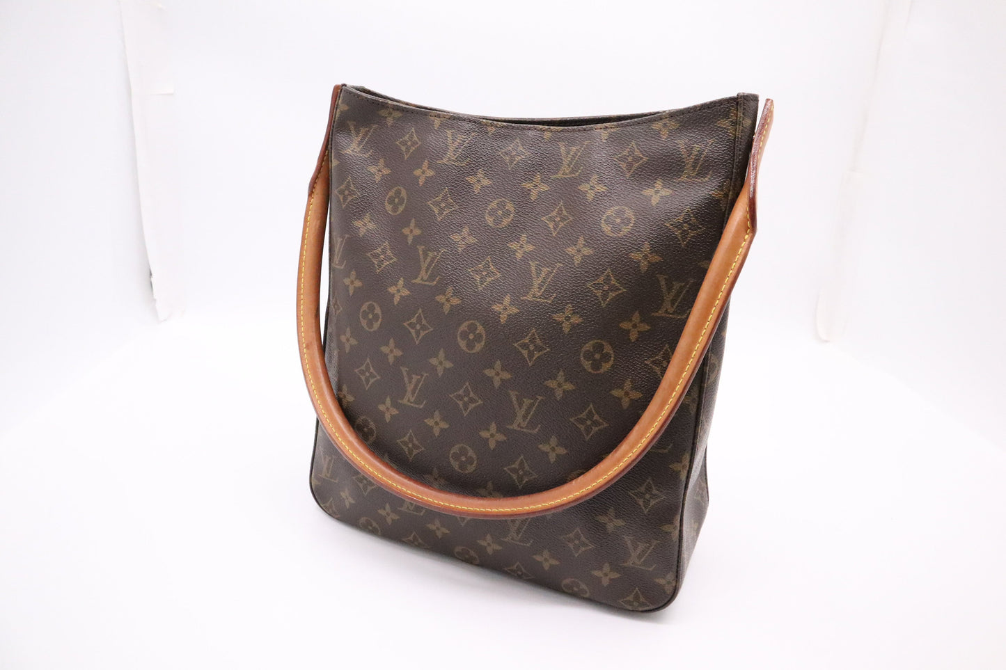 Louis Vuitton Looping GM Monogram Canvas Handbag Canvas 1