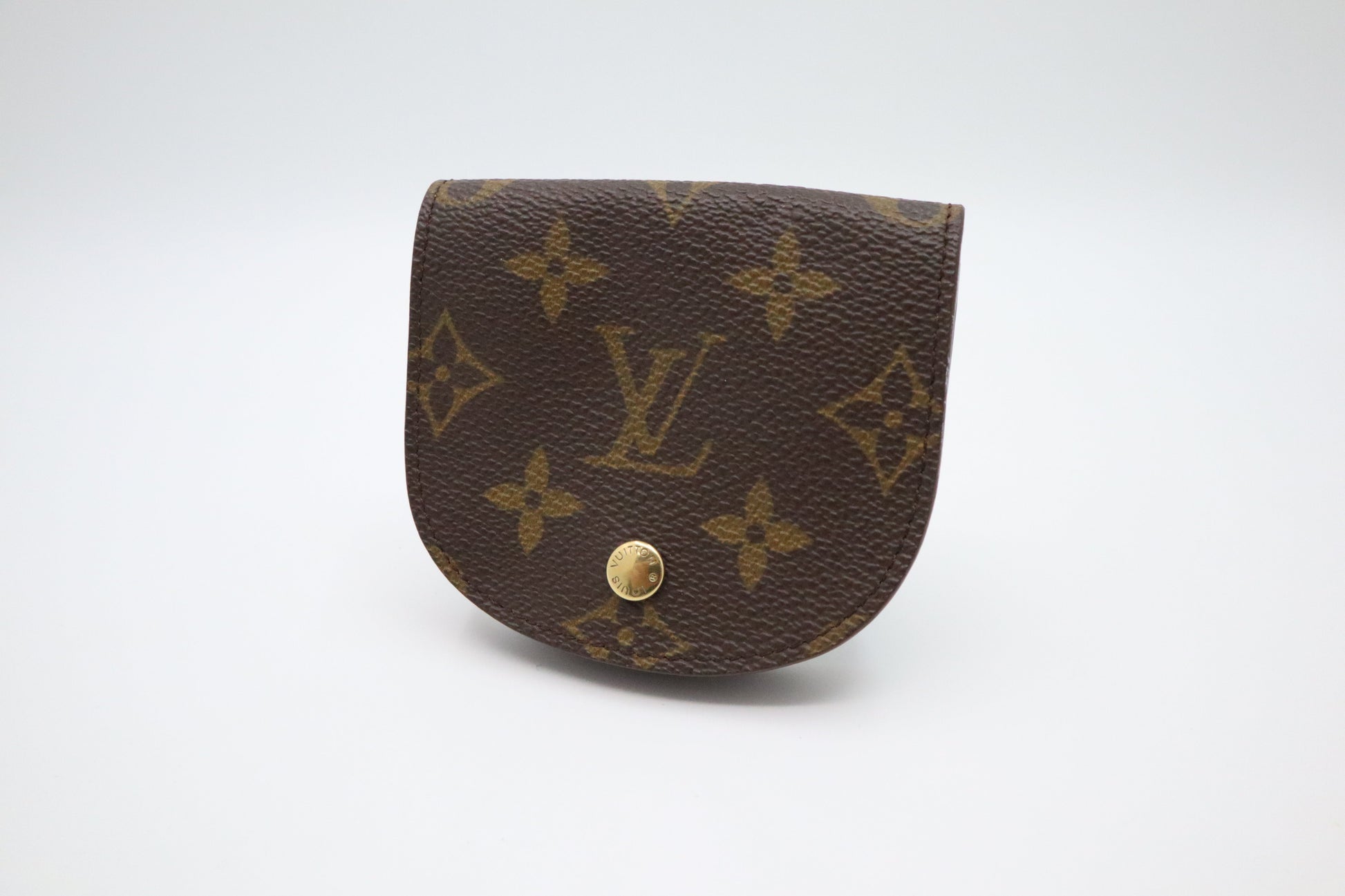 Louis Vuitton Porte Monnaie Gousset Monogram Canvas Handbag Monogram Canvas