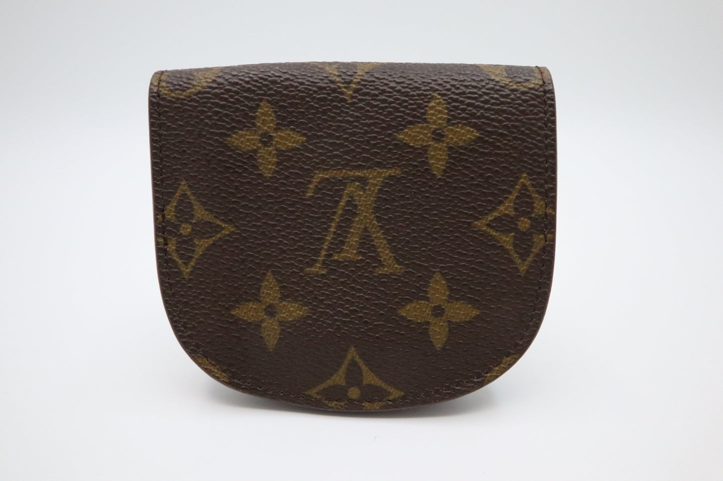 Louis Vuitton Porte Monnaie Gousset Monogram Canvas Handbag Monogram Canvas