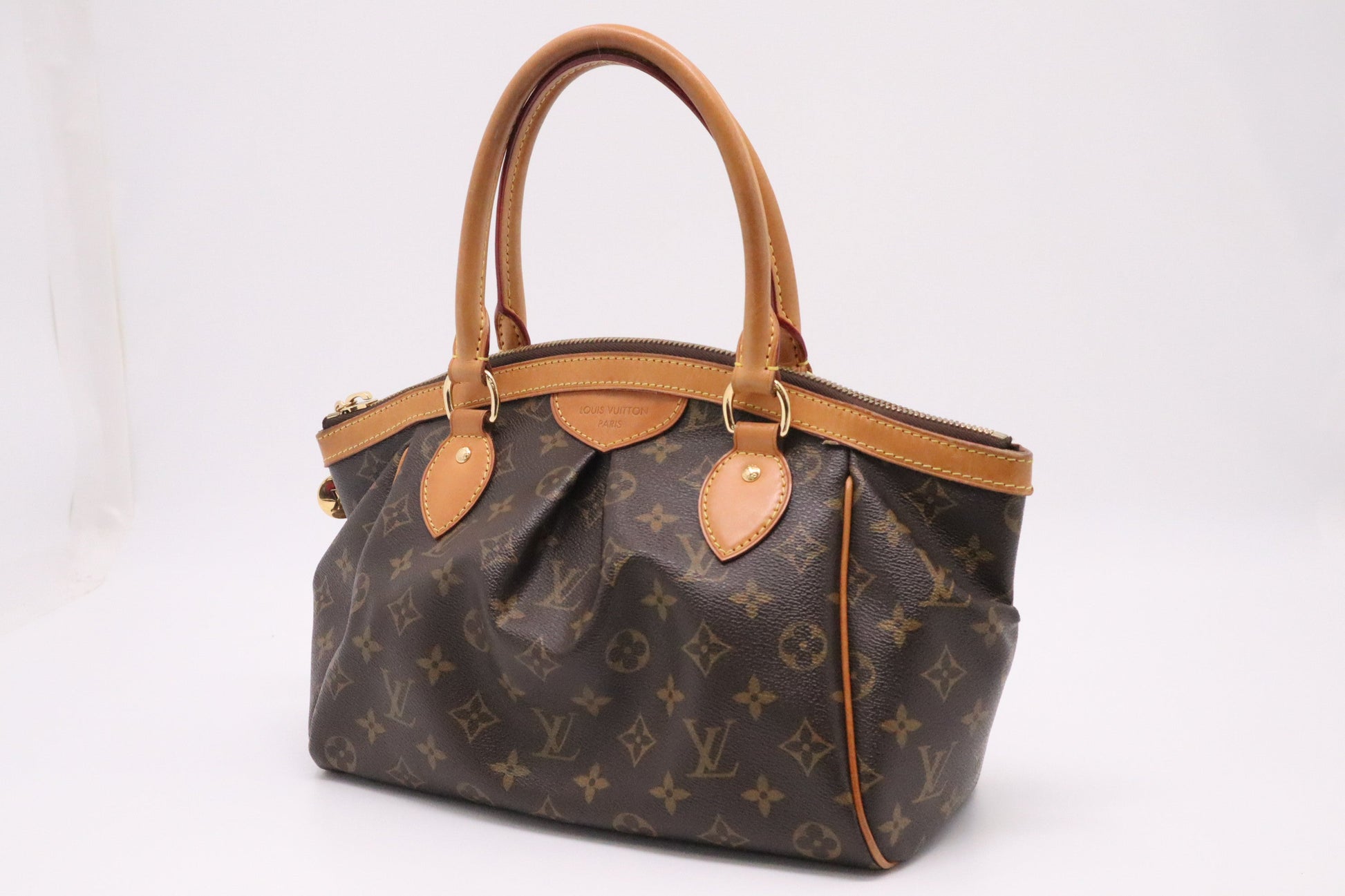 Louis Vuitton Tivoli Monogram PM Canvas Handbag