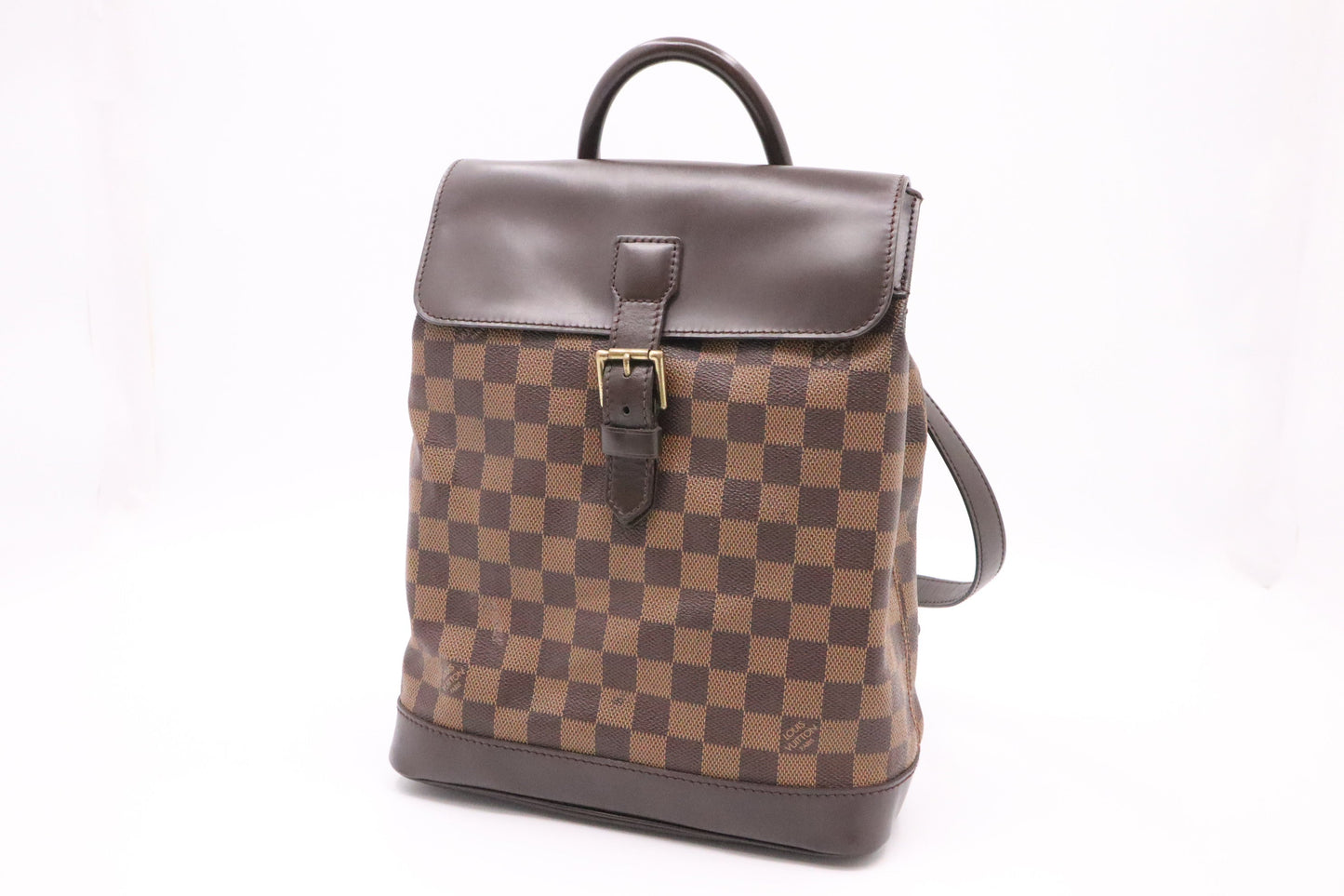 Louis Vuitton Soho Backpack Ebene Canvas Damier