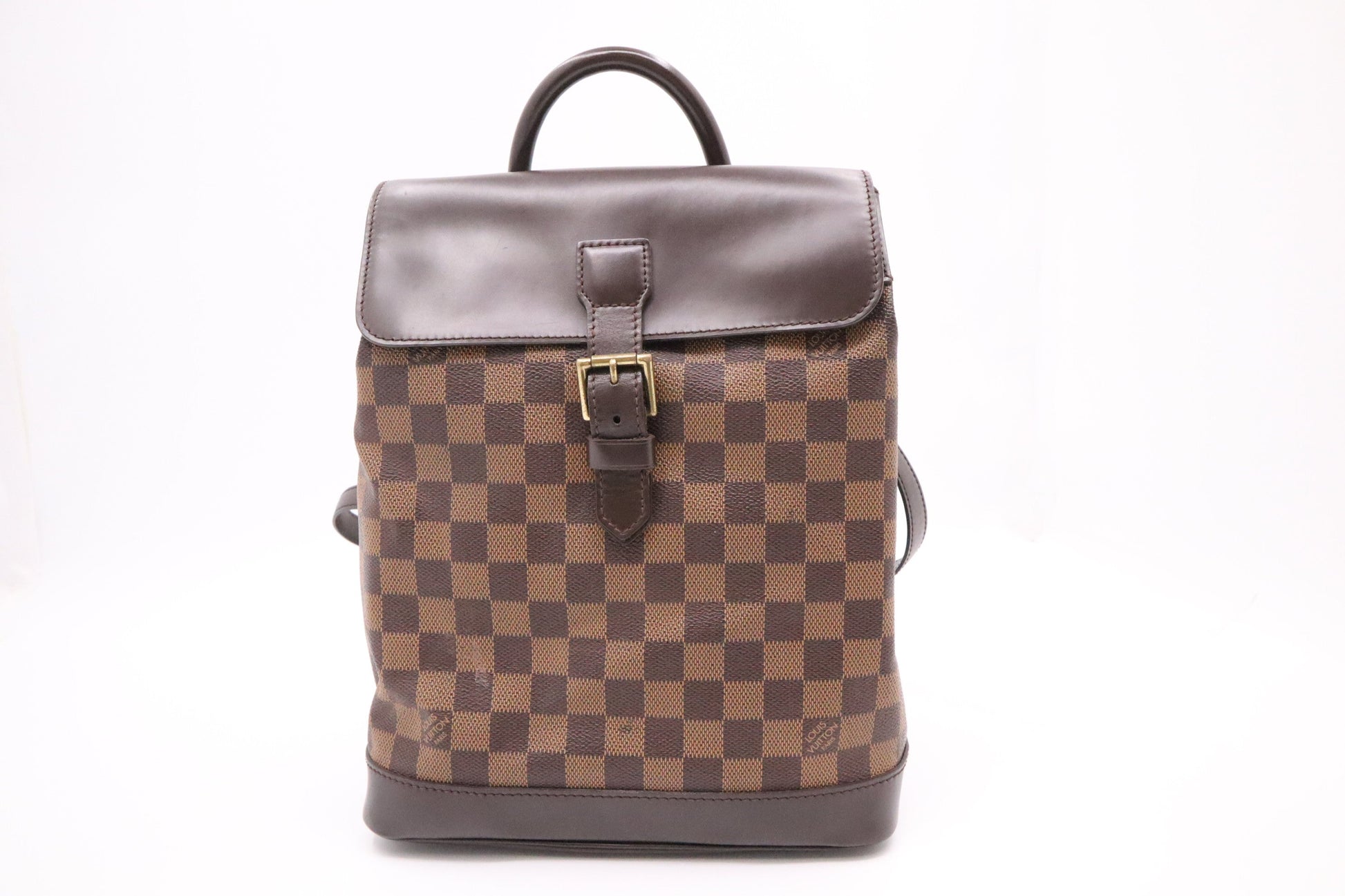 Louis Vuitton Soho Backpack Ebene Canvas Damier