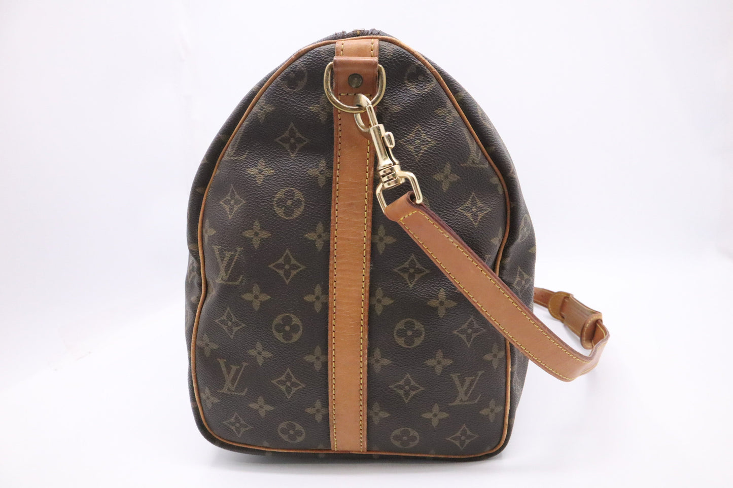 Louis Vuitton Keepall 50 Bandouliere Monogram Canvas Travel Bag