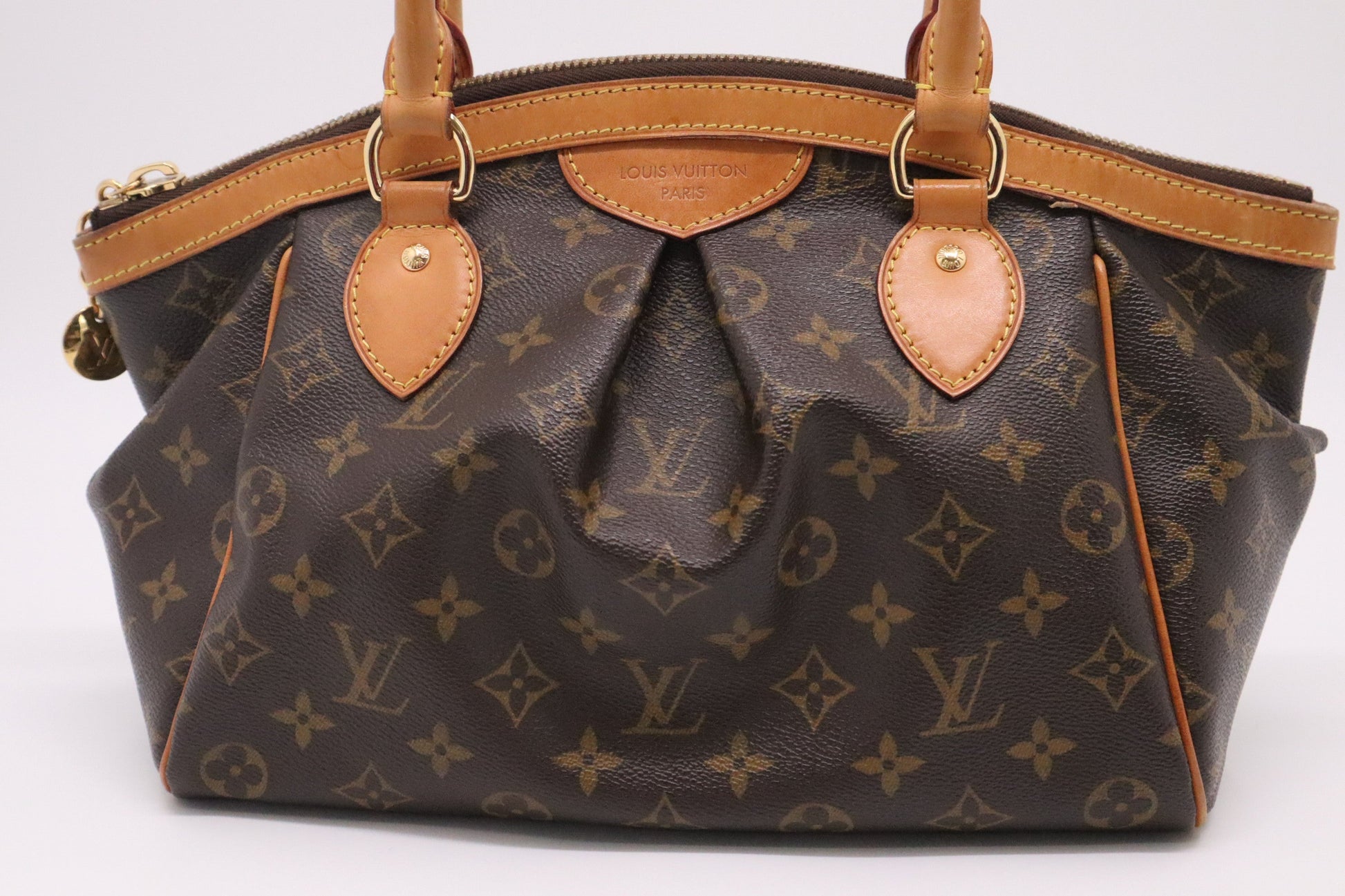 Louis Vuitton Tivoli Monogram PM Canvas Handbag