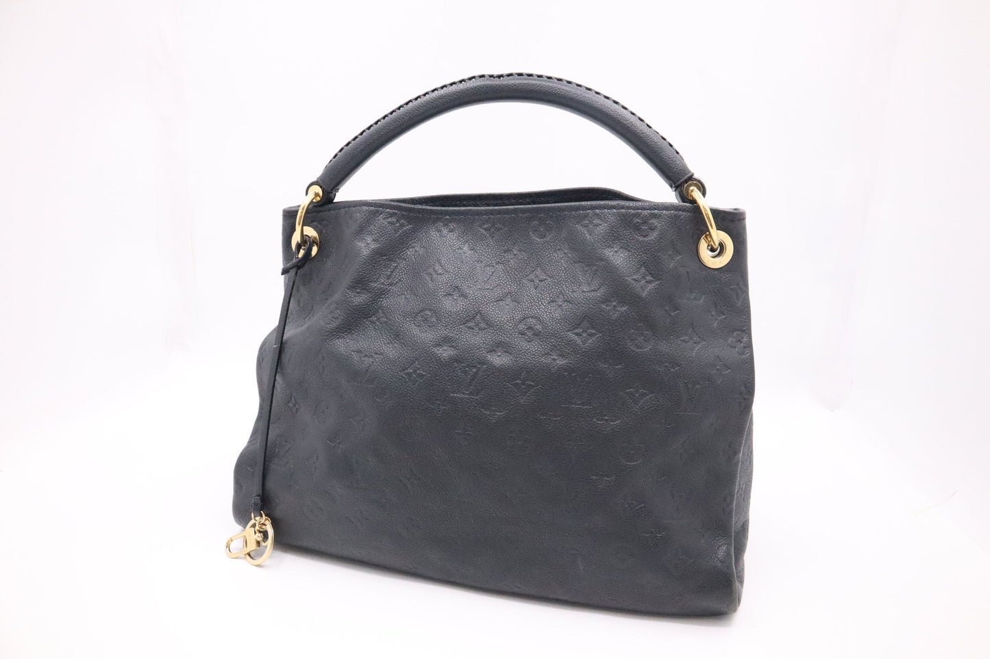 Louis Vuitton Artsy Bleu Infini Empreinte Leather Handbag