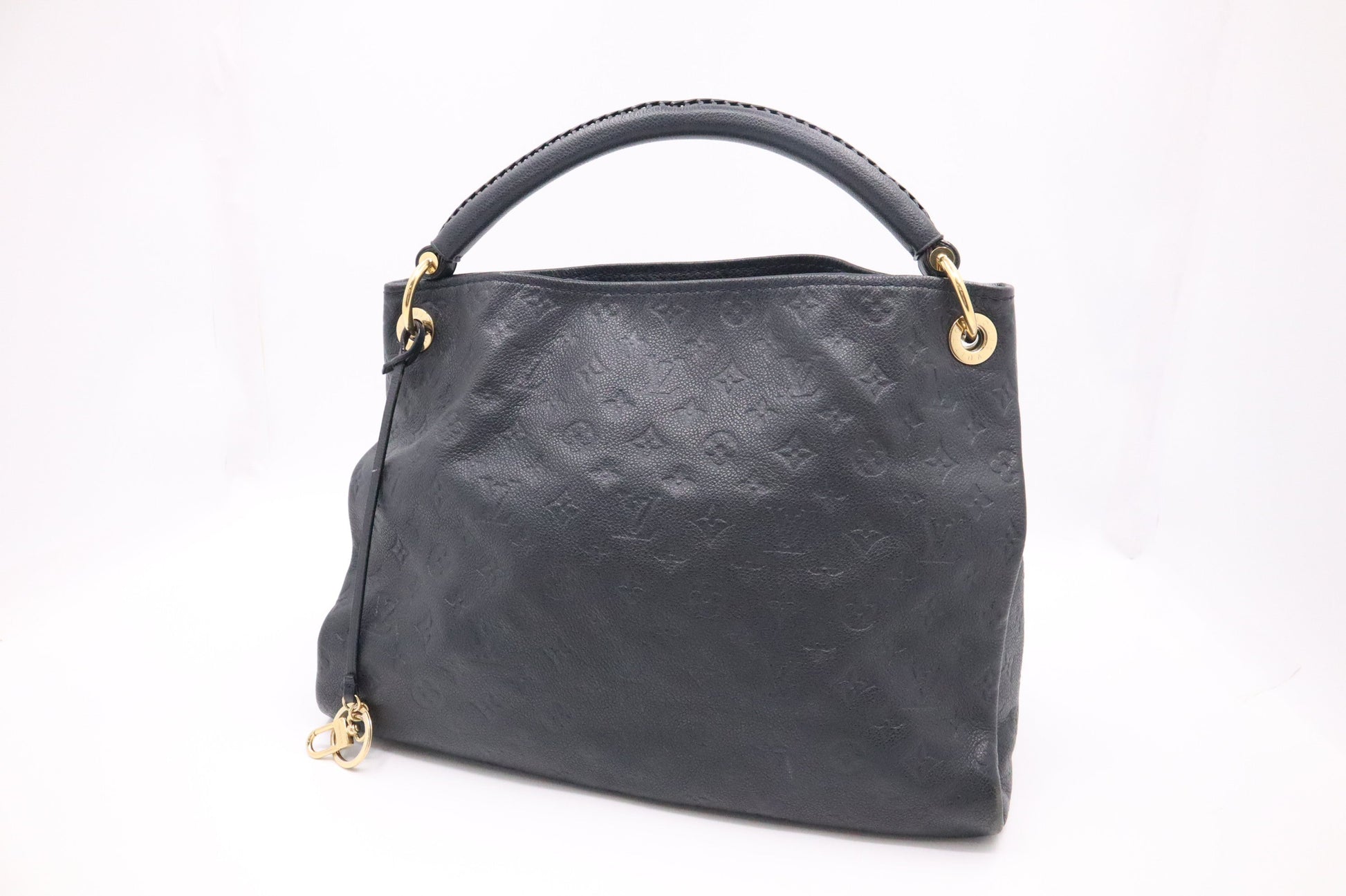 Louis Vuitton Artsy Bleu Infini Empreinte Leather Handbag