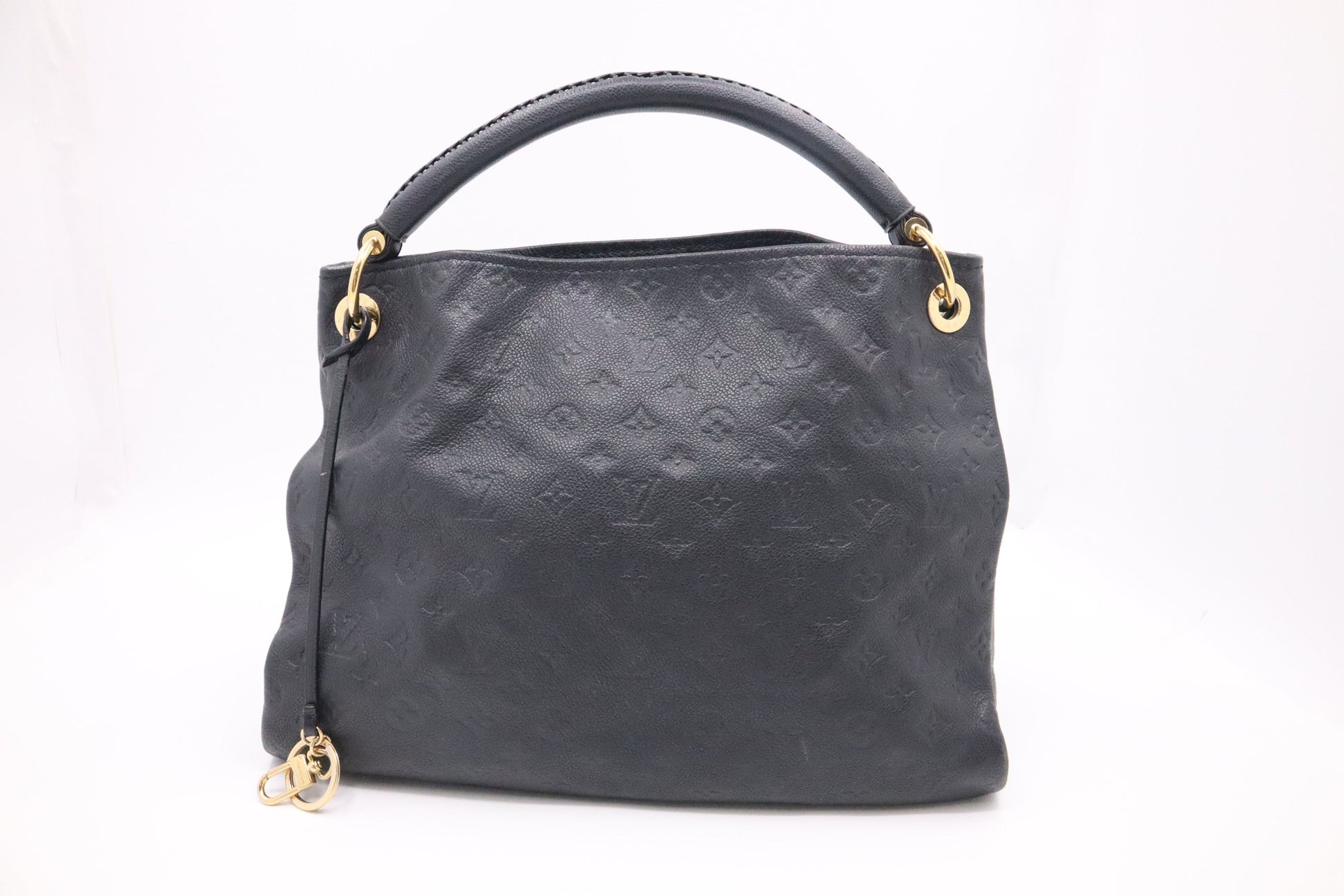 Louis Vuitton Artsy Bleu Infini Empreinte Leather Handbag