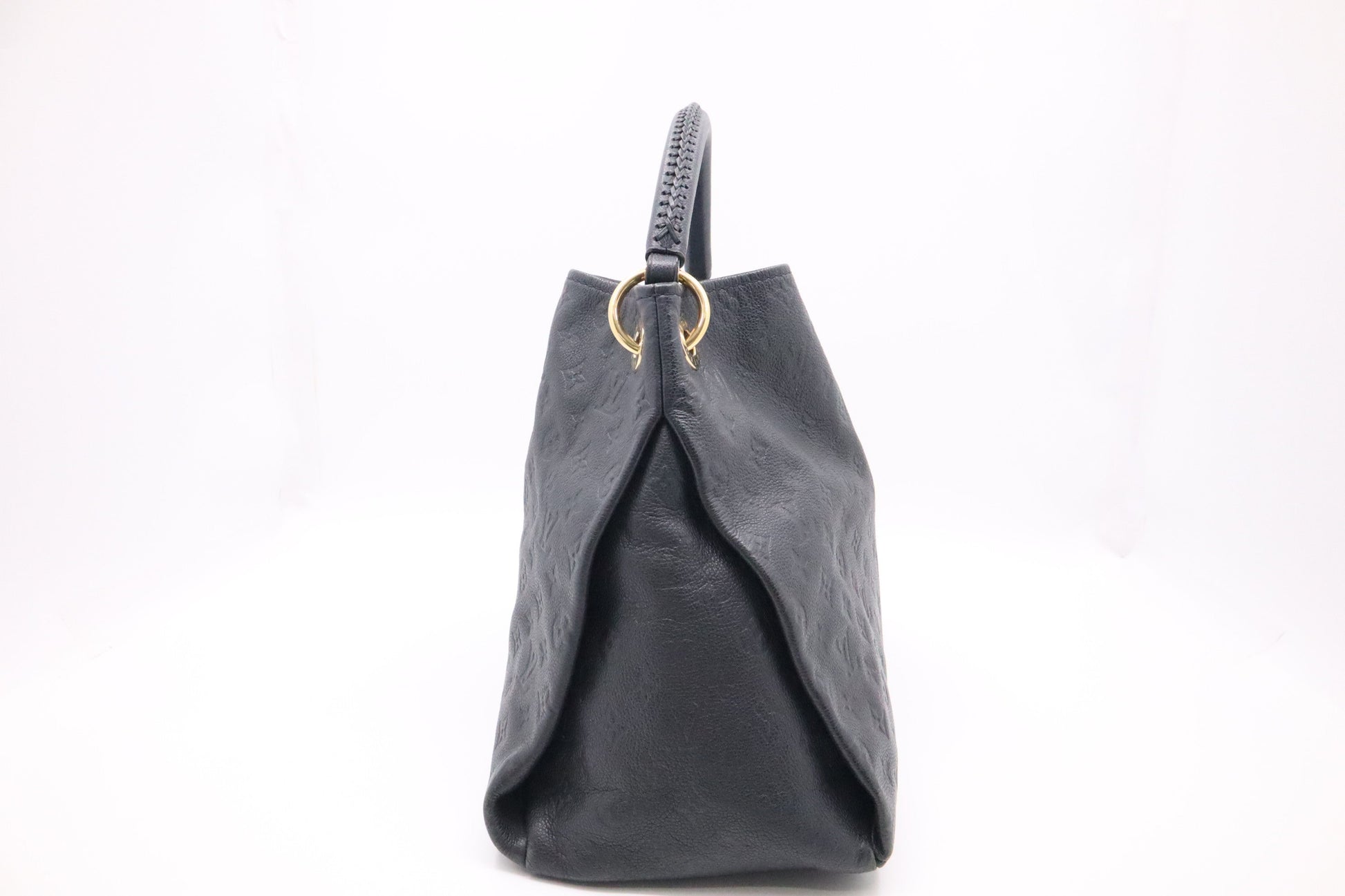 Louis Vuitton Artsy Bleu Infini Empreinte Leather Handbag