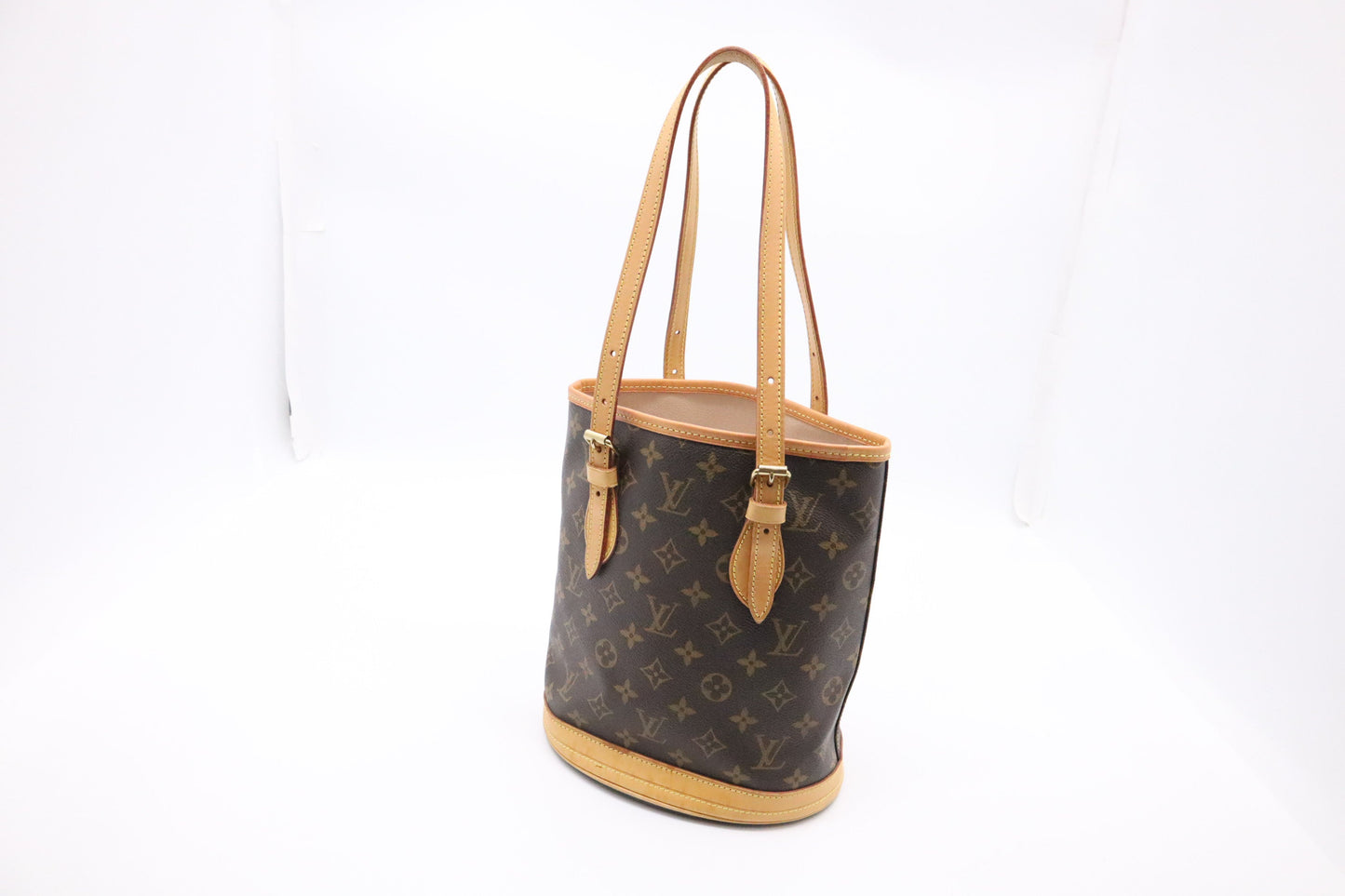 Louis Vuitton Bucket PM Monogram Canvas Bucket Bag Monogram Canvas
