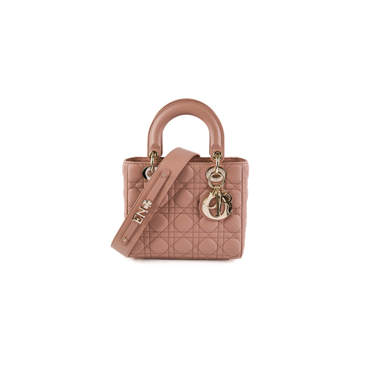 Dior Christian Lady Bag Lambskin Pink Small Shoulder Bag