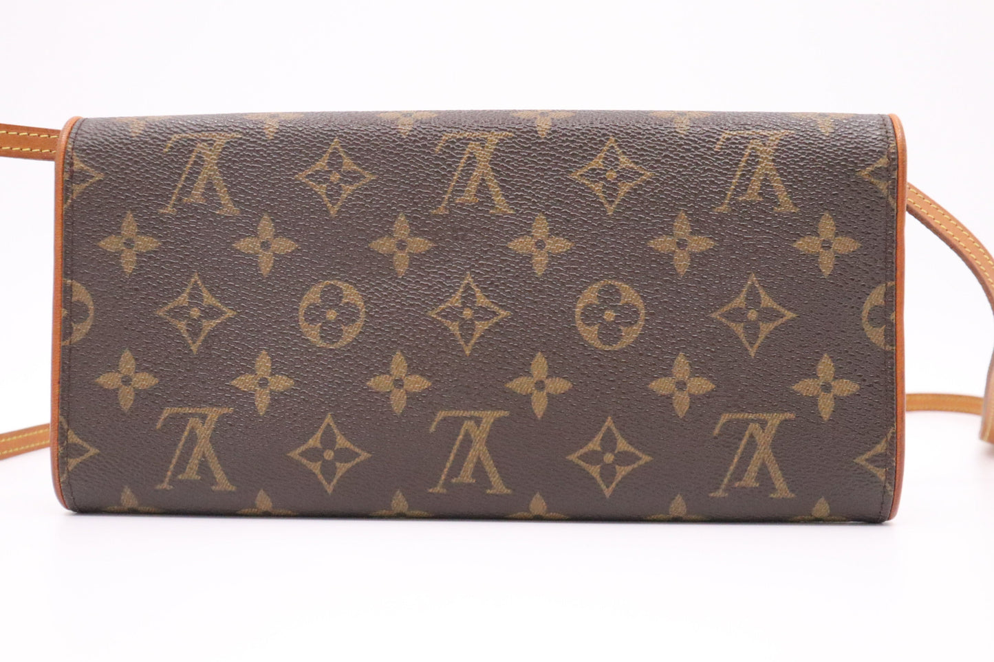 Louis Vuitton Pochette Twin GM Monogram Canvas Clutch Bag