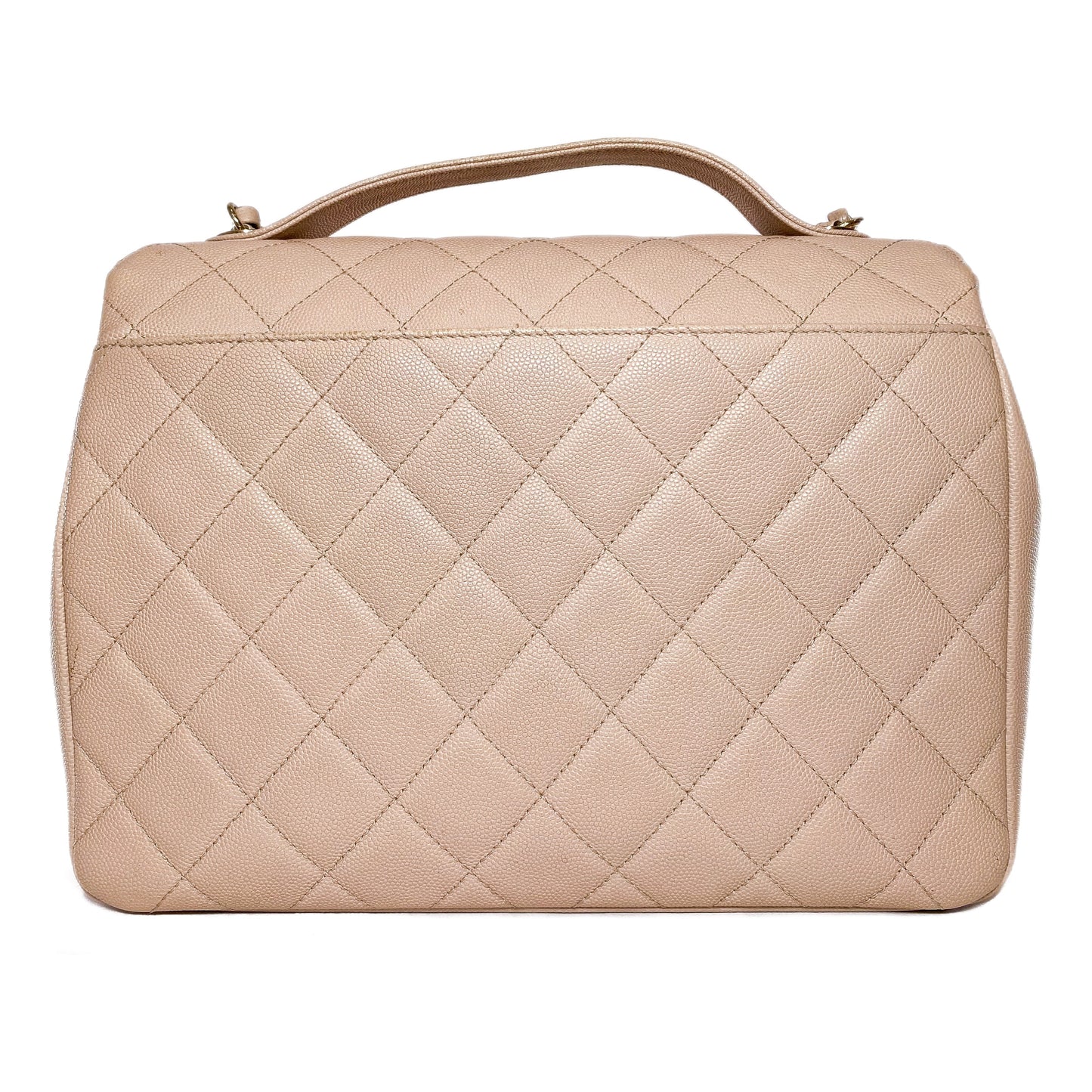 Chanel Beige Business Affinity Flap Bag