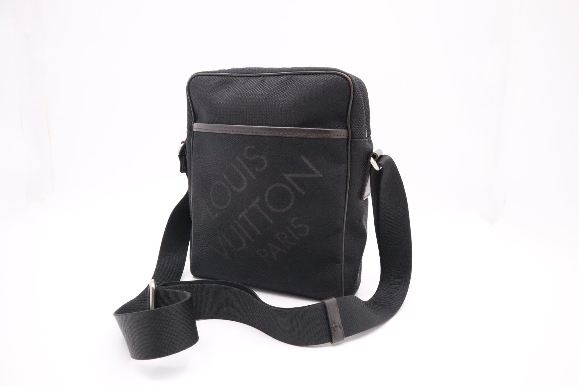 Louis Vuitton Citadin NM Geant Damier Canvas Black Crossbody Bag
