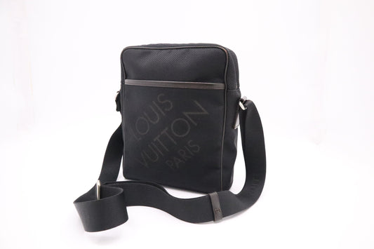 Louis Vuitton Citadin NM Geant Damier Canvas Black Crossbody Bag