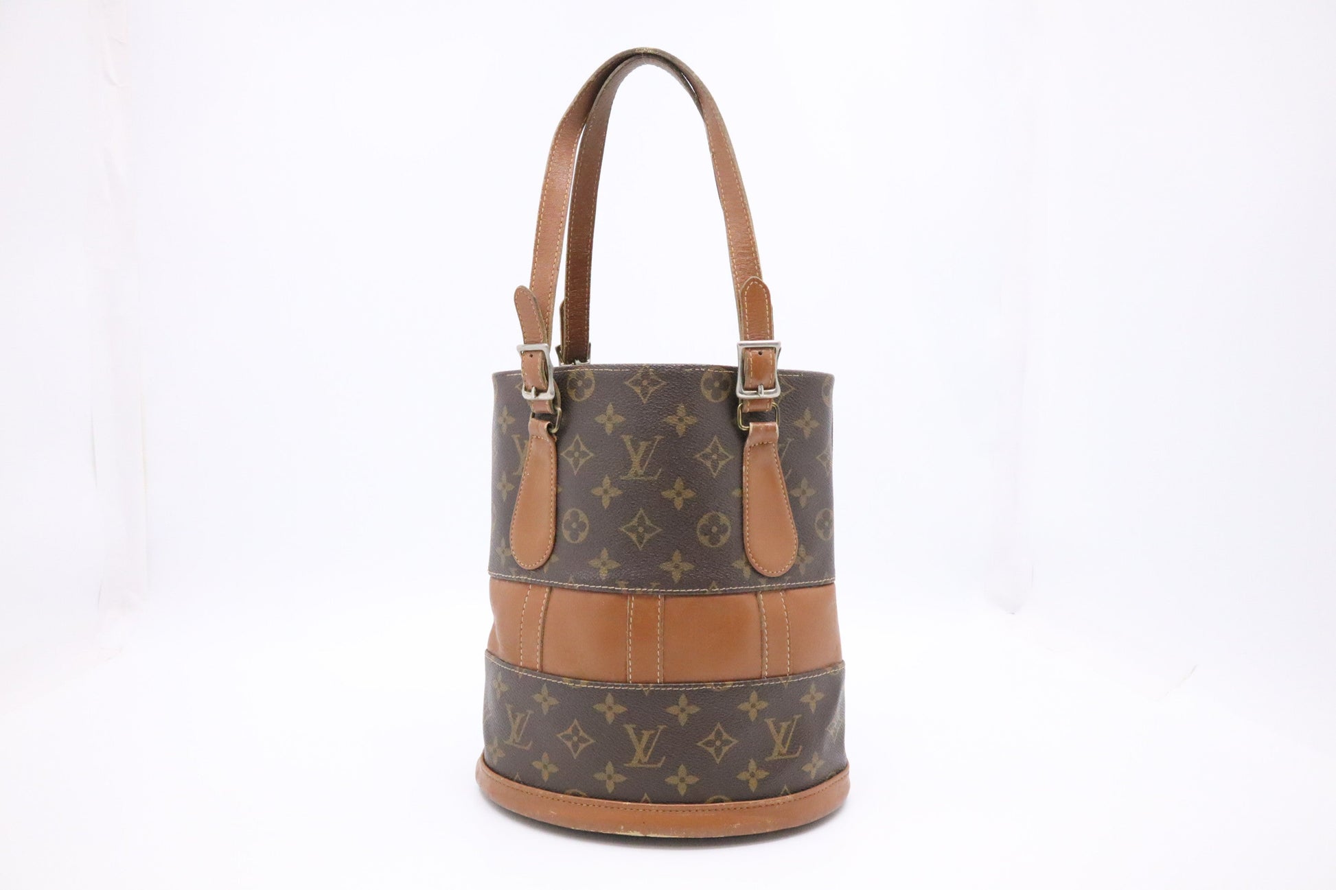 Louis Vuitton French Company Bucket PM Monogram Canvas Bucket Bag Canvas 2