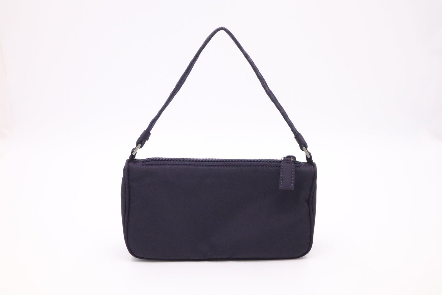 Prada Handbag In Purple Nylon Travel Bag