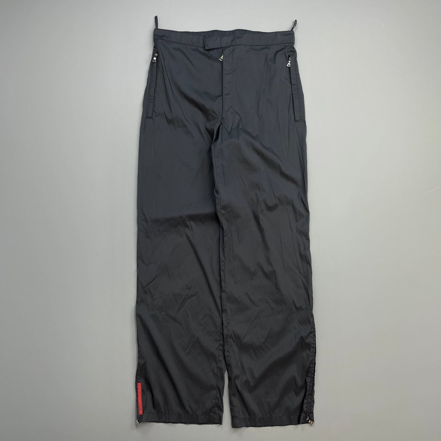 Prada Handbag Sport Deep Shell Track Pant Tro rs Black Purple