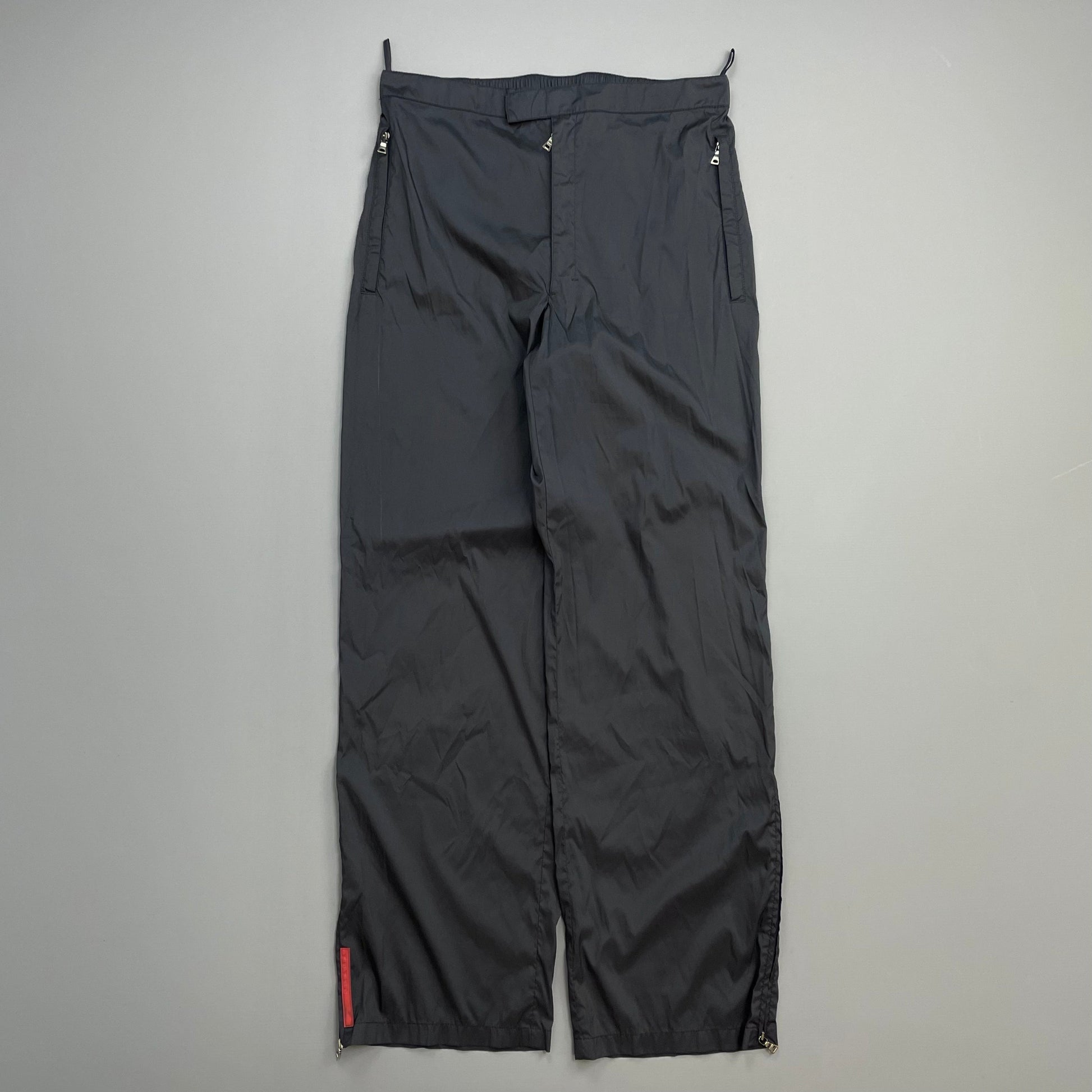 Prada Handbag Sport Deep Shell Track Pant Tro rs Black Purple
