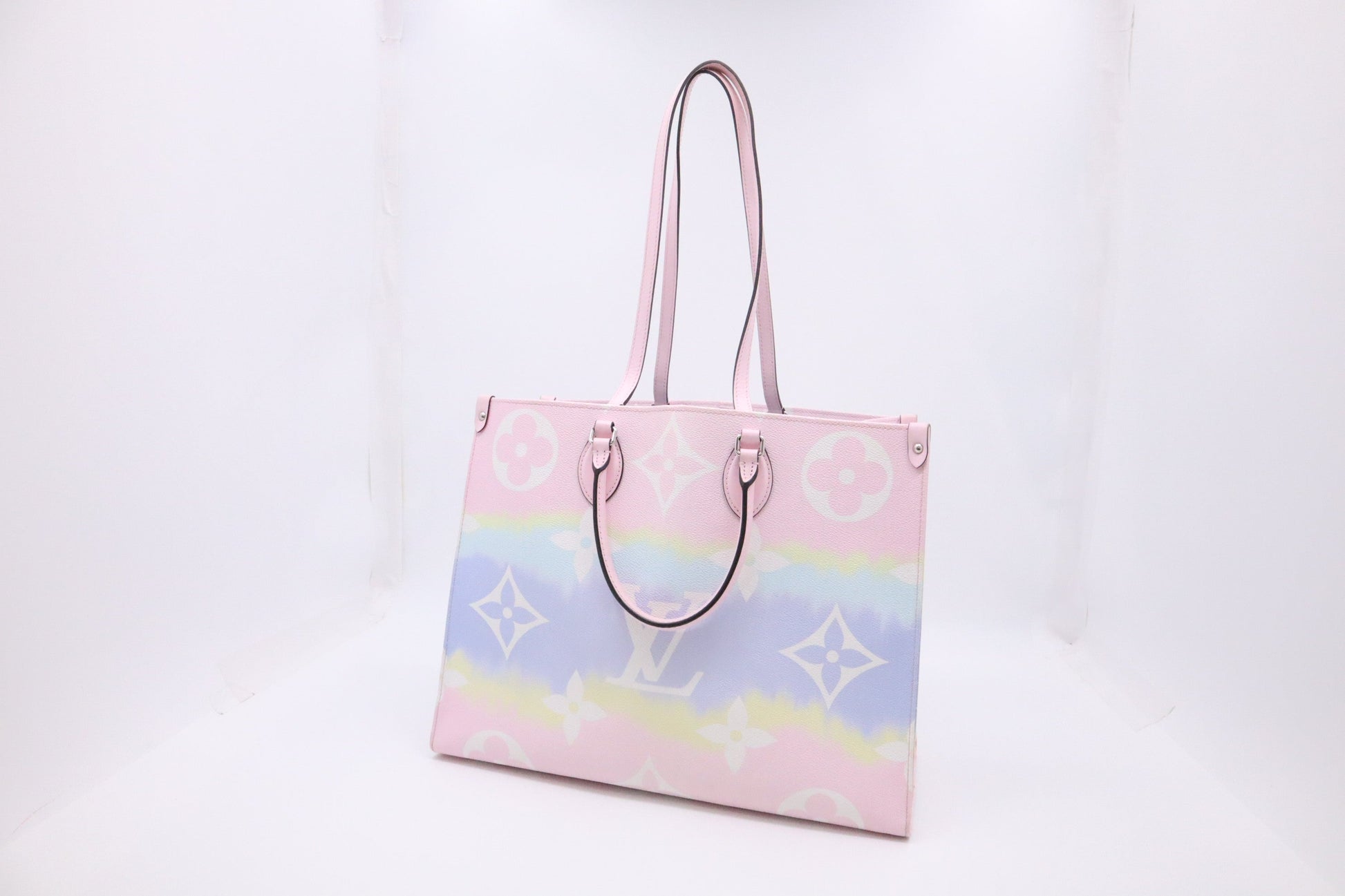 Louis Vuitton OnTheGo GM Pastel Escale Canvas Handbag