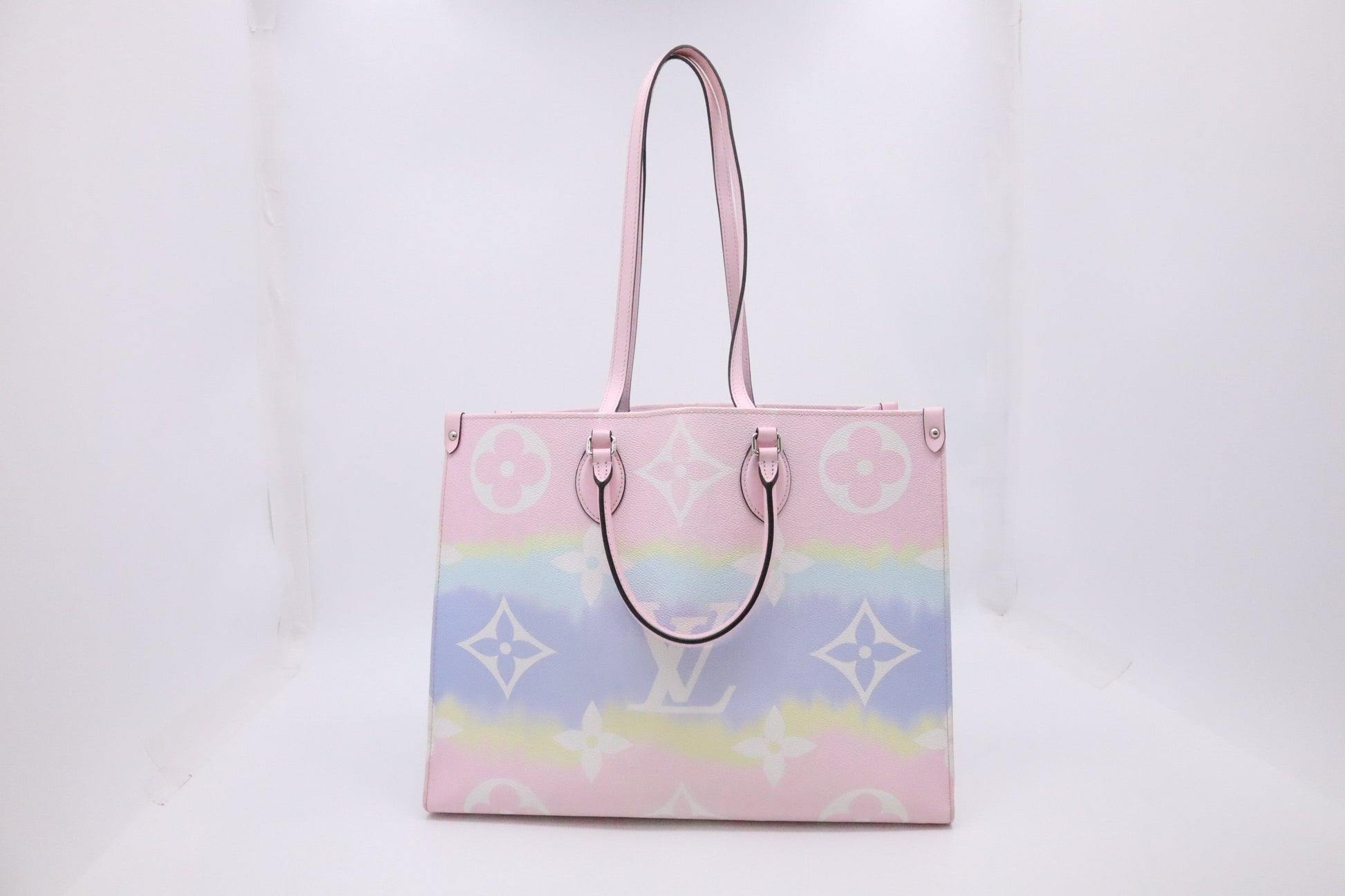 Louis Vuitton OnTheGo GM Pastel Escale Canvas Handbag