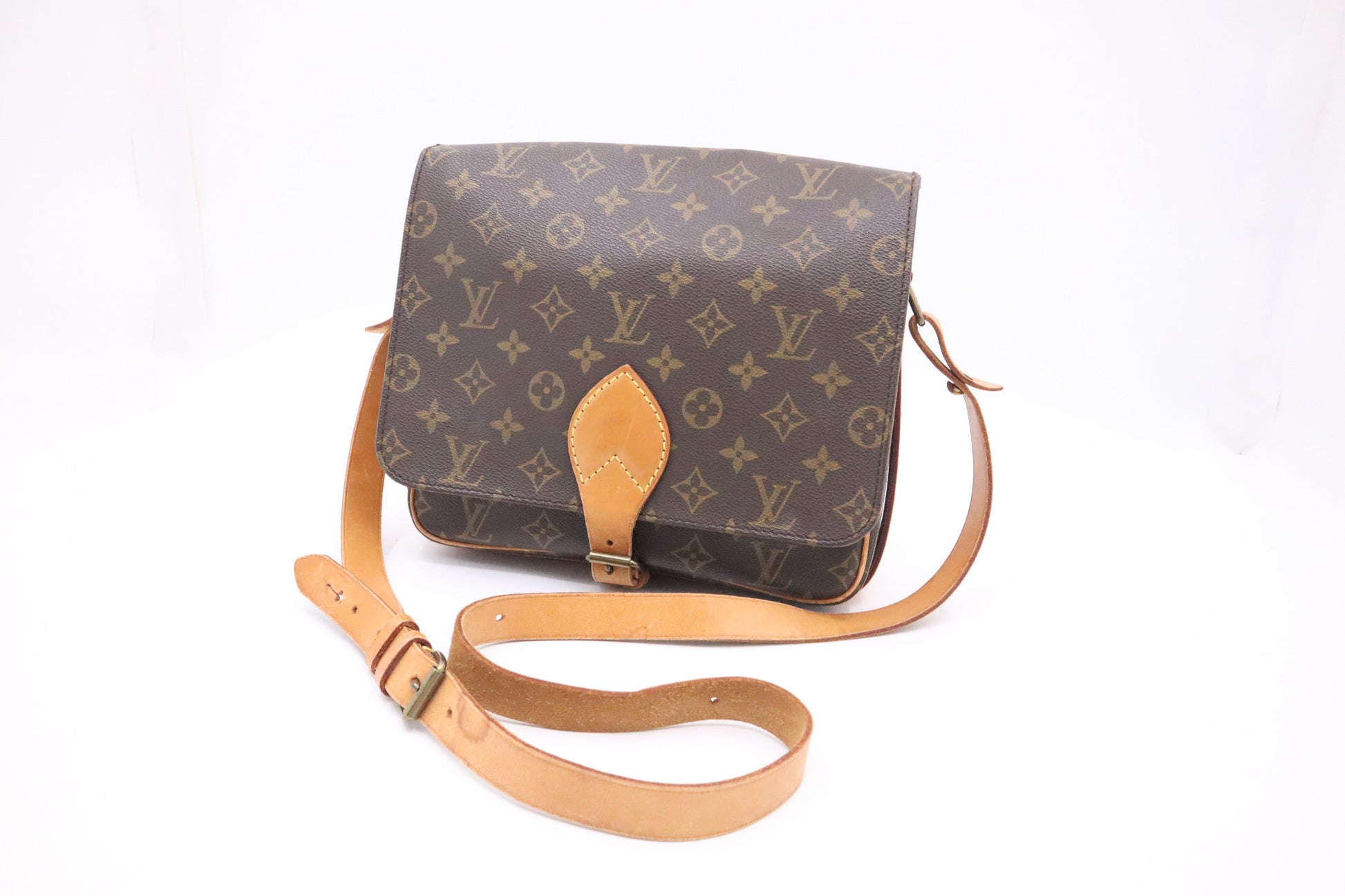 Louis Vuitton Cartouchiere GM Monogram Canvas Handbag