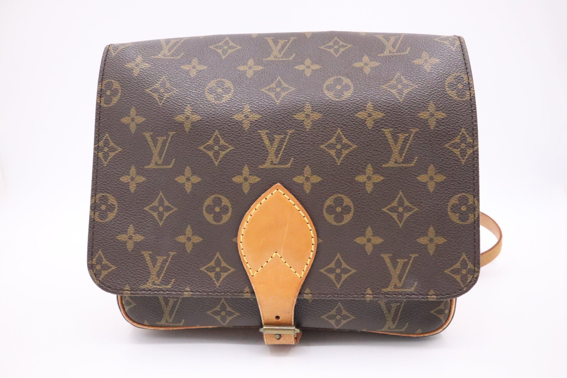 Louis Vuitton Cartouchiere GM Monogram Canvas Handbag
