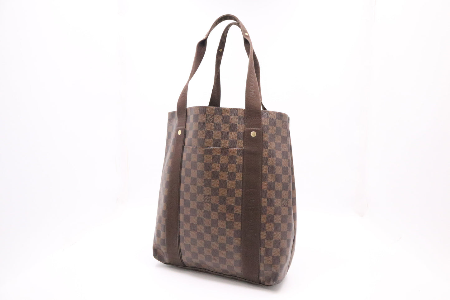 Louis Vuitton Cabas Beaubourg Ebene Damier Canvas Handbag