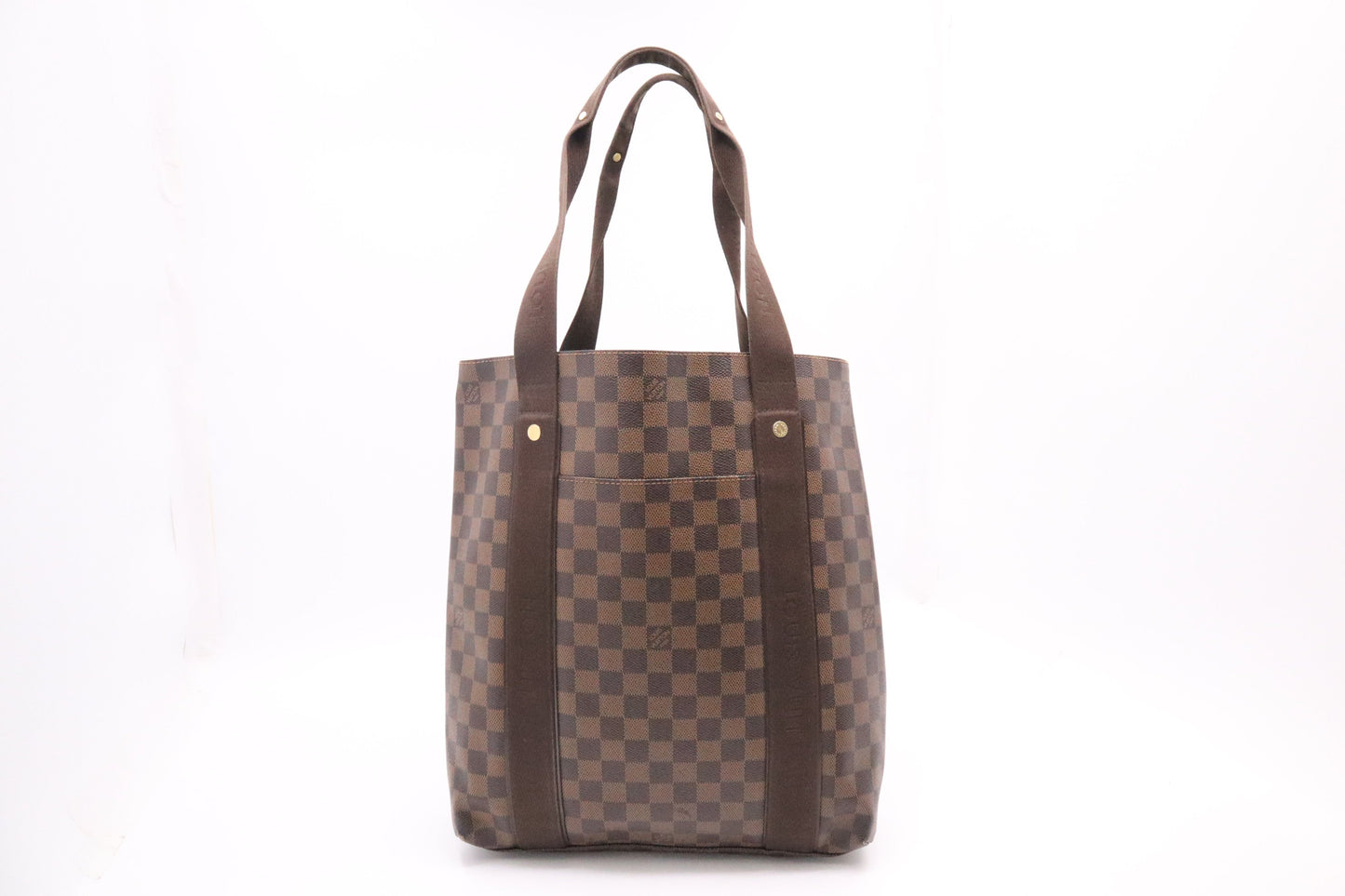 Louis Vuitton Cabas Beaubourg Ebene Damier Canvas Handbag