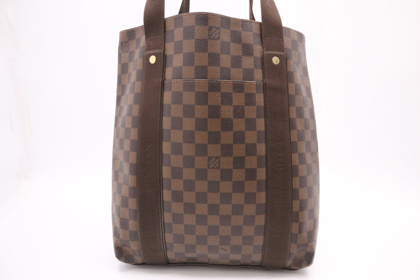 Louis Vuitton Cabas Beaubourg Ebene Damier Canvas Handbag