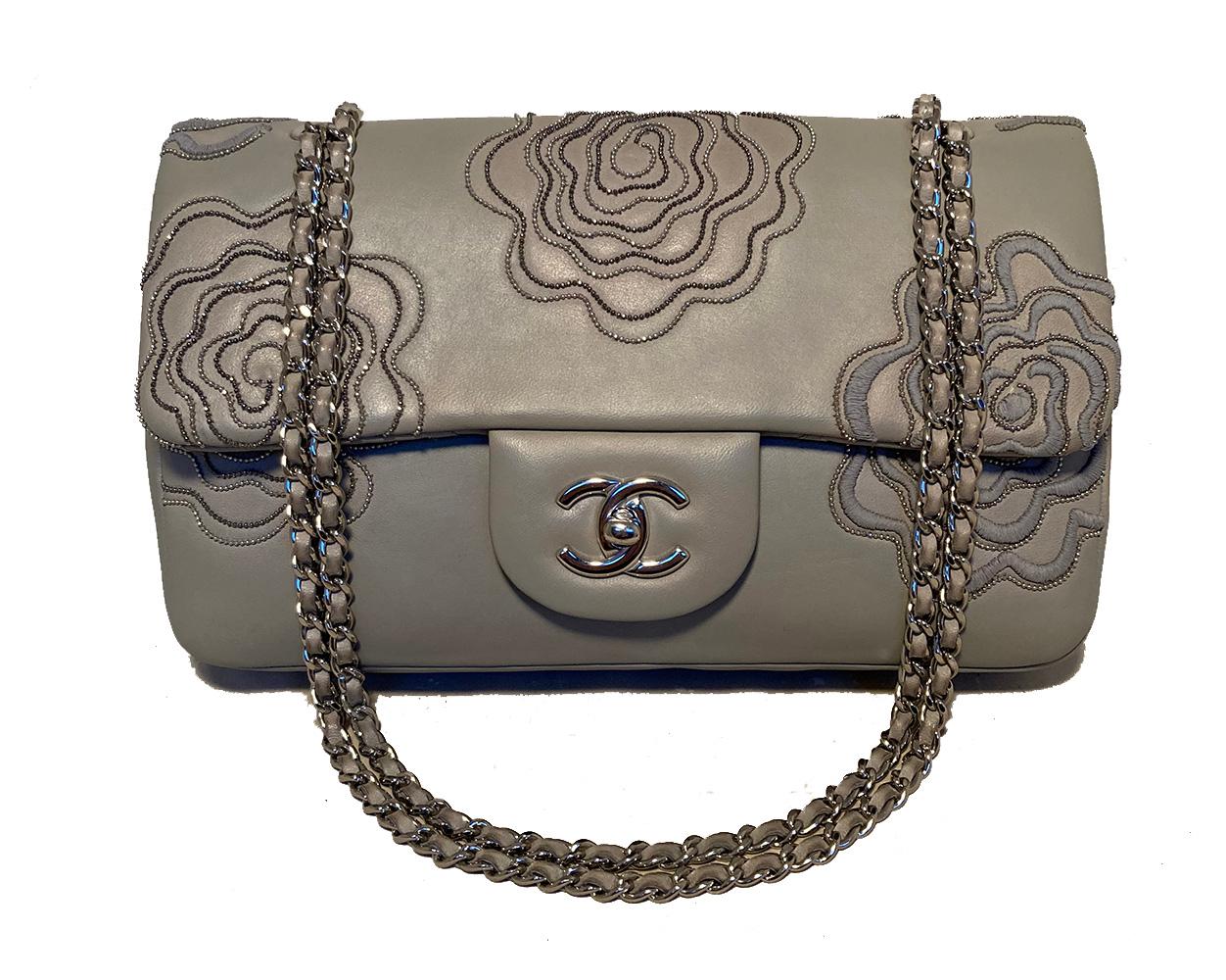 Chanel Camellia Follies Embroidered Medium Classic New