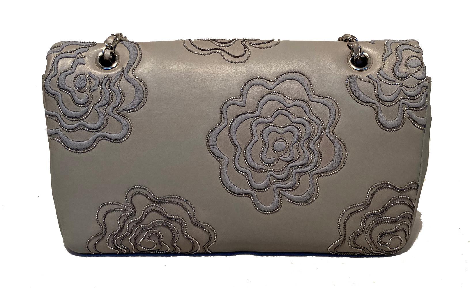 Chanel Camellia Follies Embroidered Medium Classic New