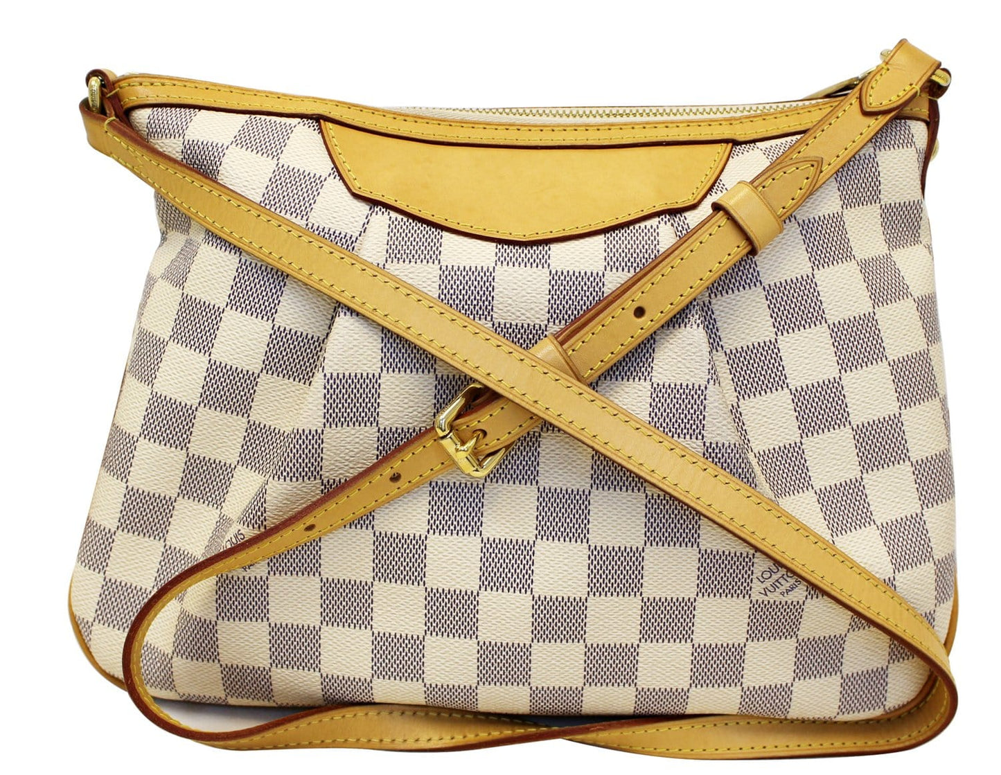Louis Damier Azur Siracusa Pm Shoulder Crossbody Crossbody Bag