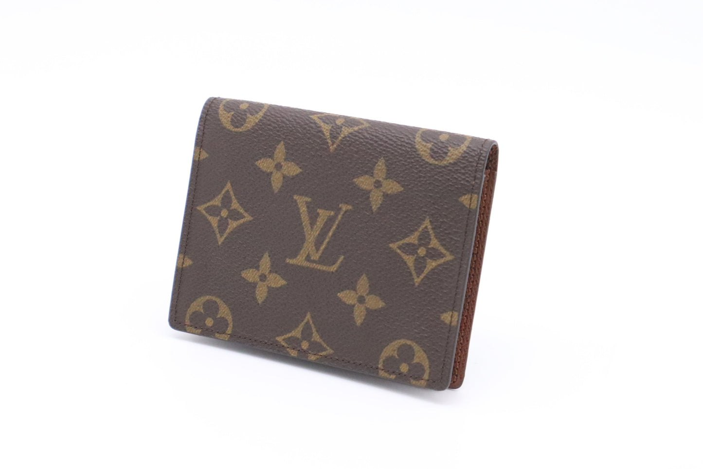 Louis Vuitton Card Monogram Canvas Wallet Case Canvas 7
