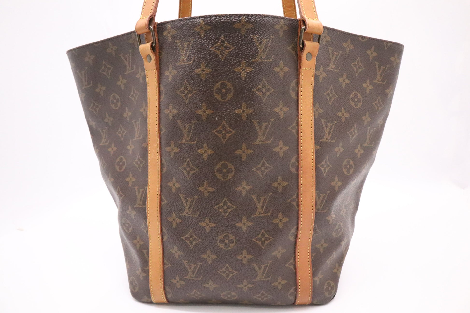 Louis Vuitton Sac Shopping 48 Monogram Canvas Handbag Canvas 2