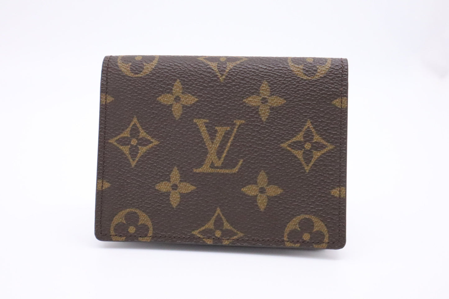 Louis Vuitton Card Monogram Canvas Wallet Case Canvas 7