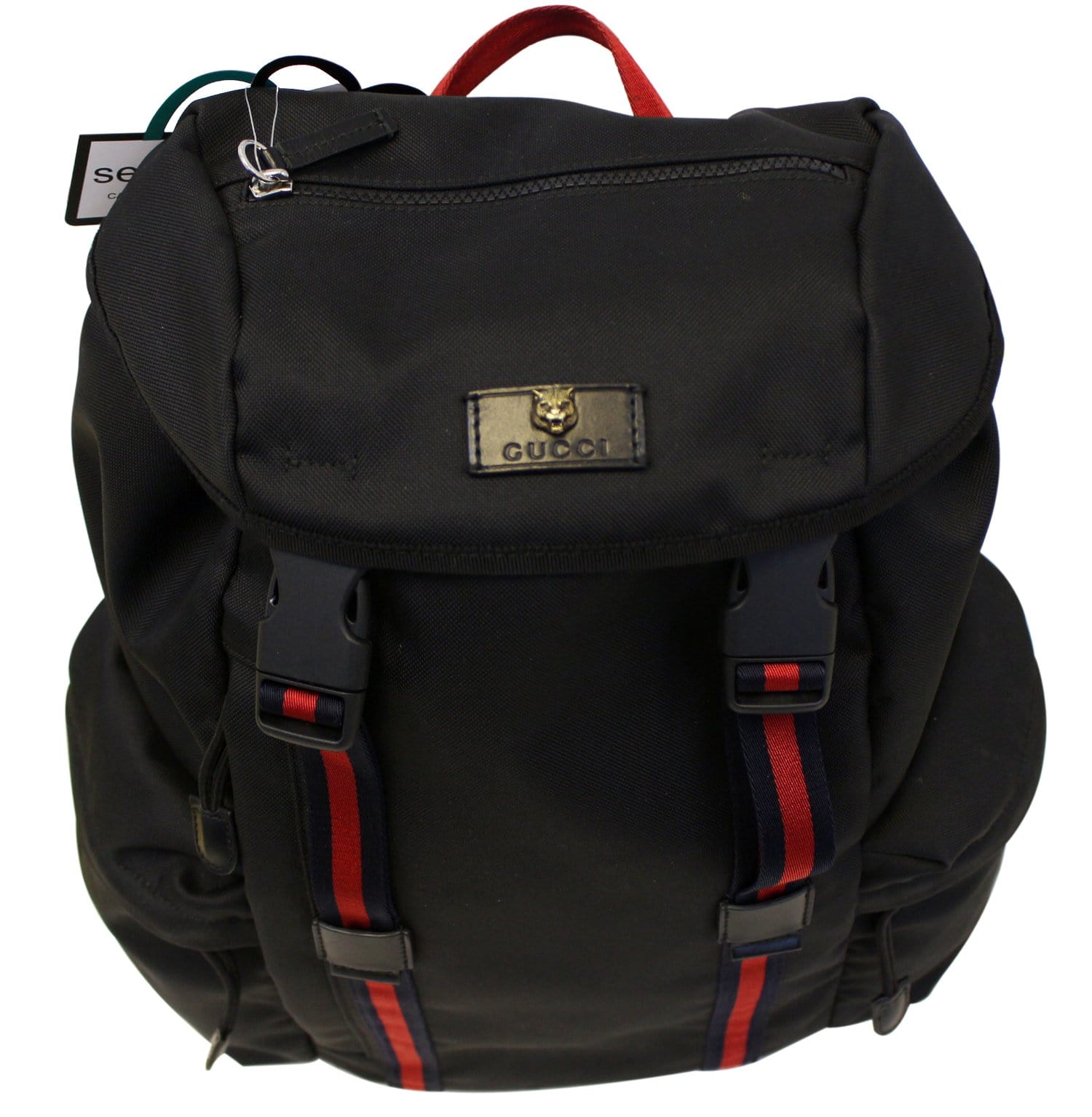 Gucci Techno Unisex Backpack Canvas