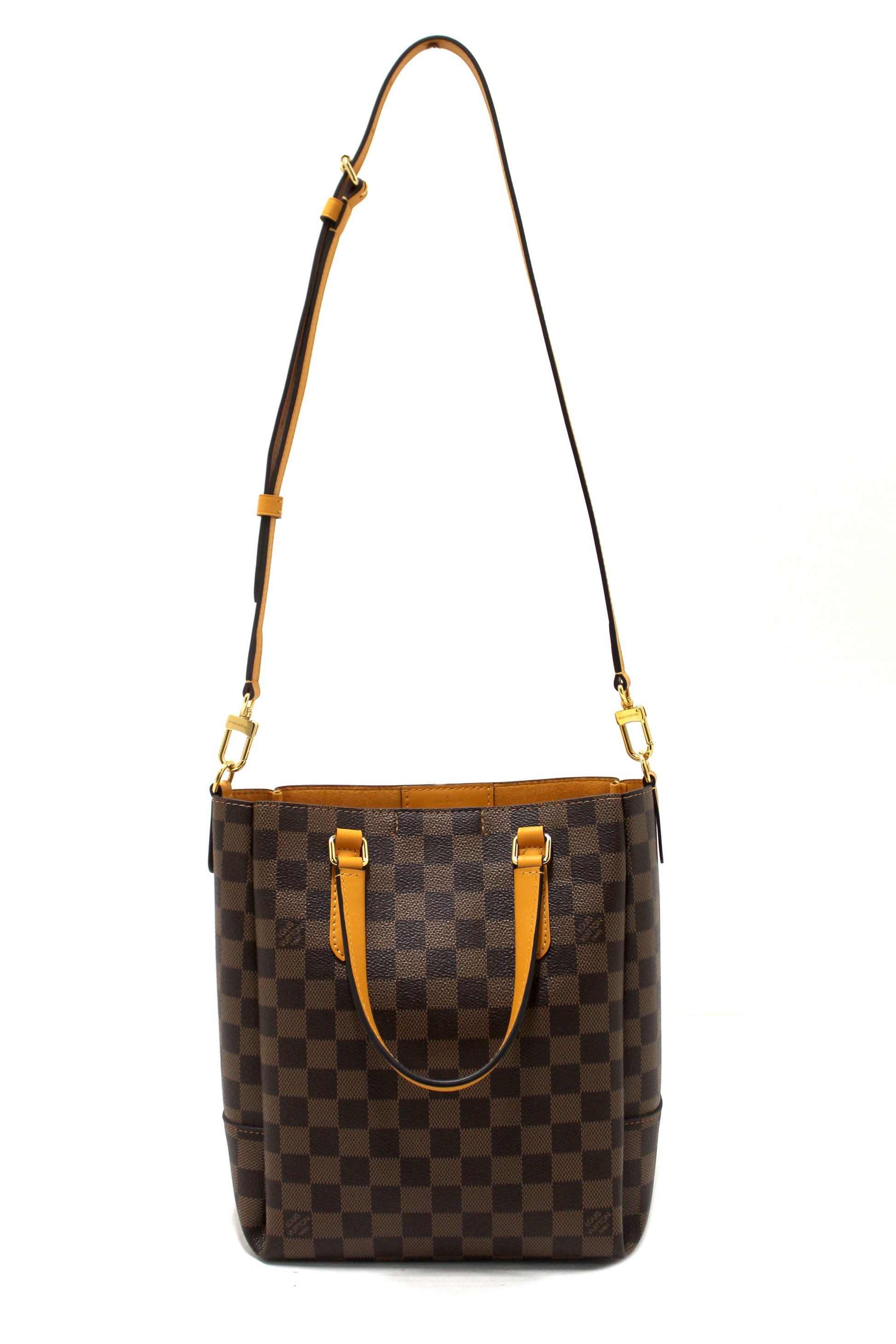 Louis Vuitton Damier Ebene Belmont Tote Bag
