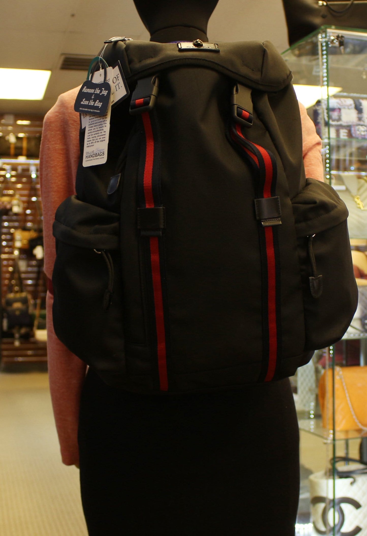 Gucci Techno Unisex Backpack Canvas