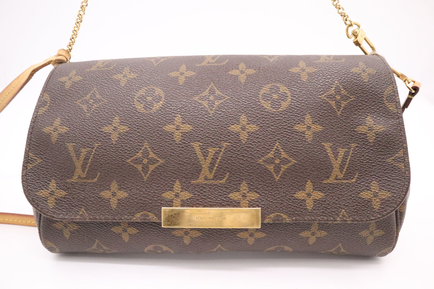Louis Vuitton Favorite MM Monogram Canvas Handbag Canvas 1