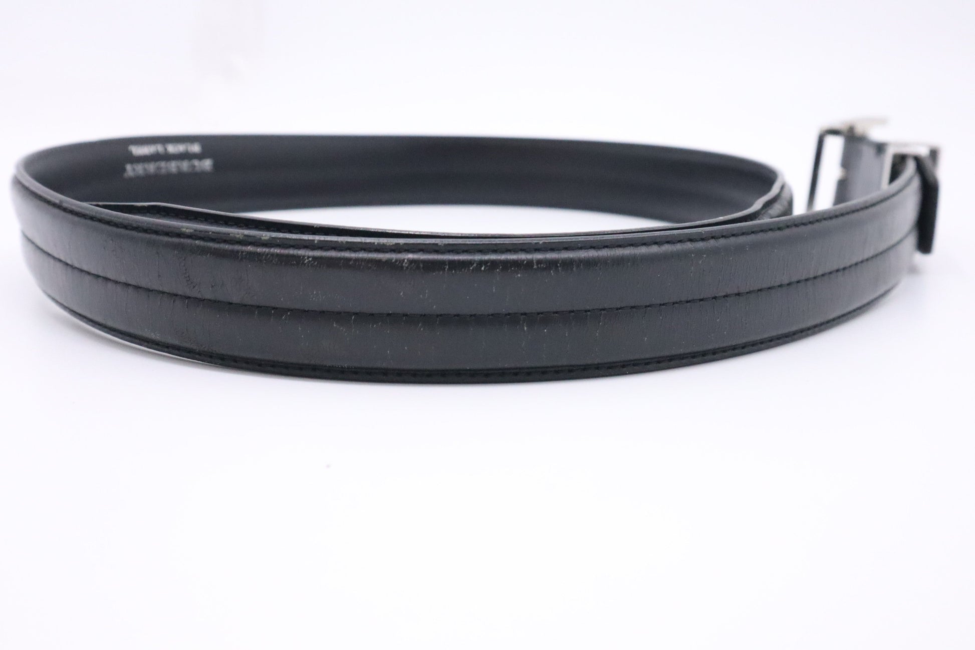 Burberry Belt In Handbag Leather Black