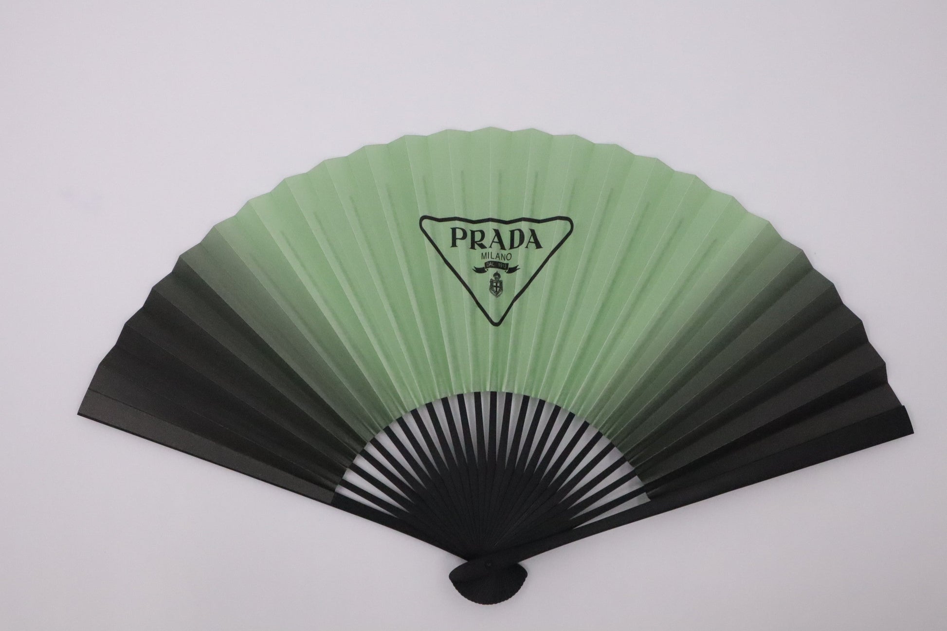 Prada Fan In & Handbag Black Green Travel Bag