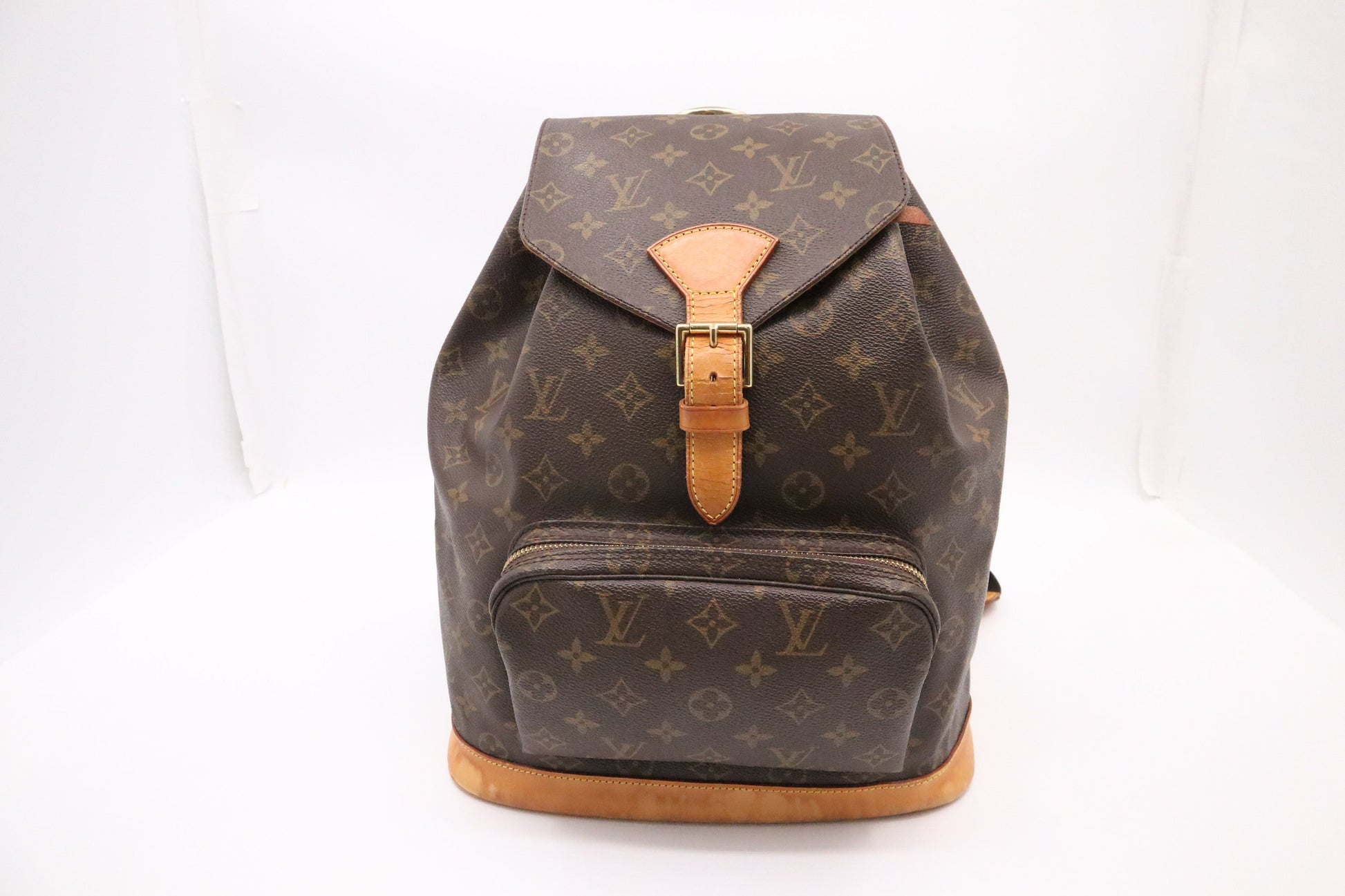 Louis Vuitton Montsouris GM Monogram Canvas Handbag Monogram Canvas