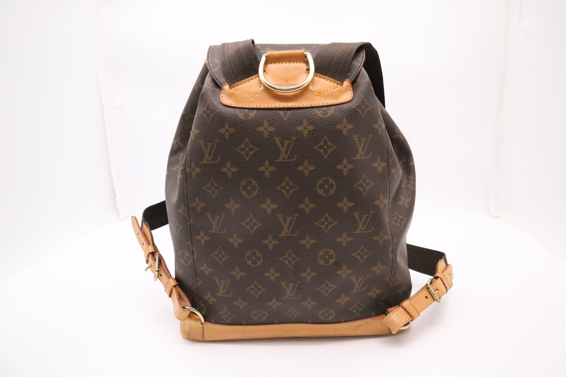 Louis Vuitton Montsouris GM Monogram Canvas Handbag Monogram Canvas