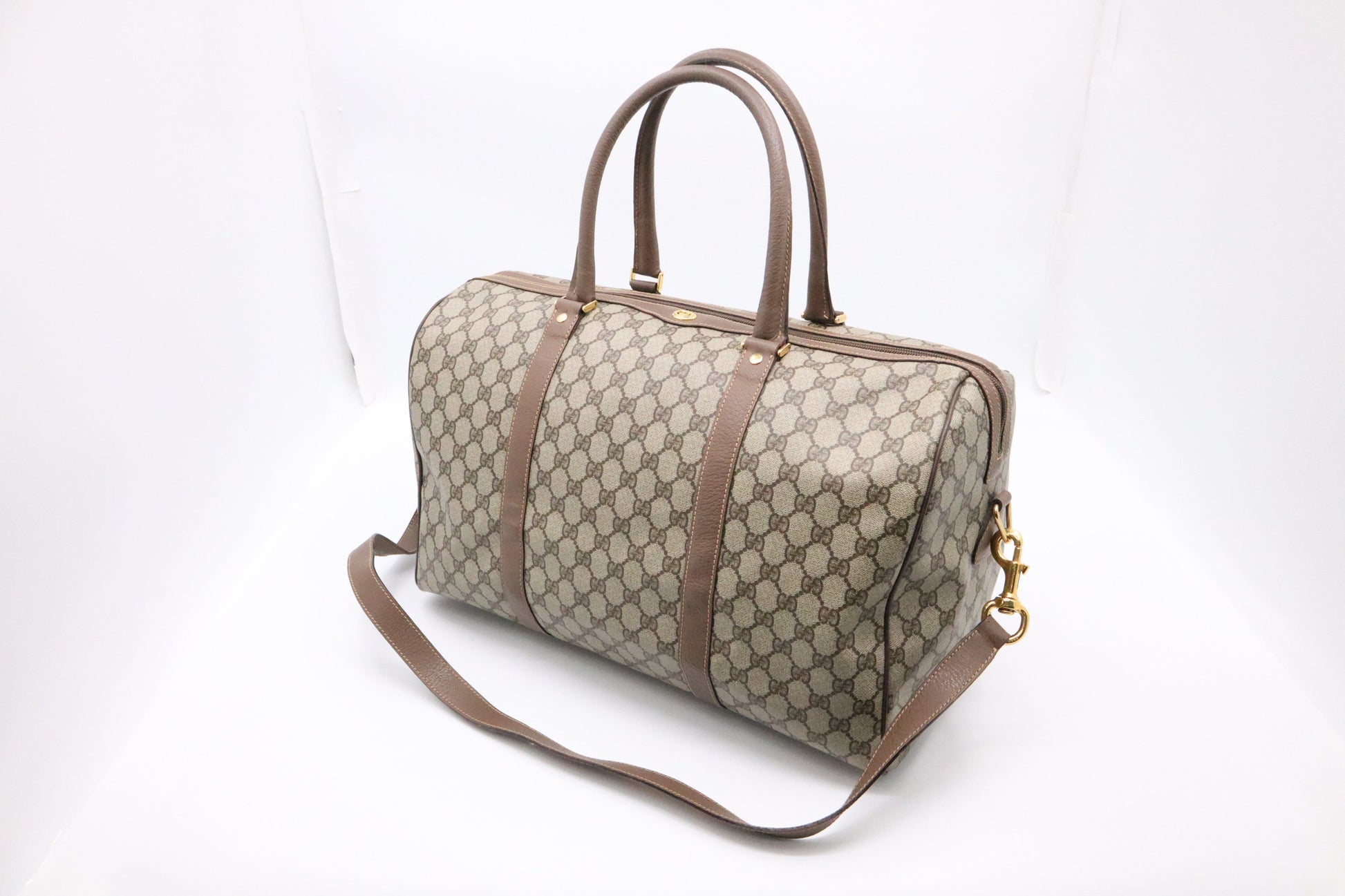 Gucci GG Supreme Canvas Travel Bag
