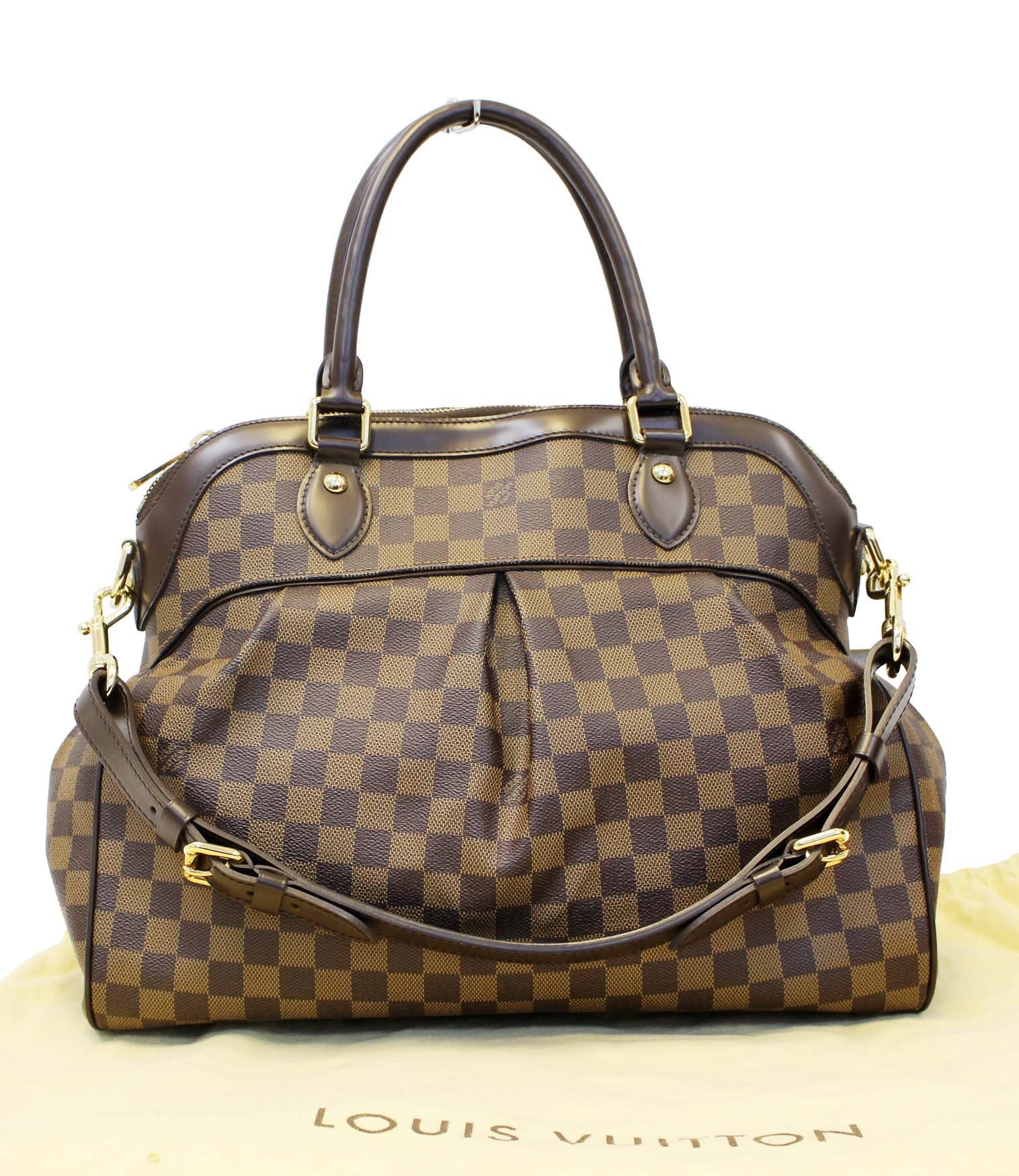 Louis Trevi Gm Damier Ebene 2Way Handbag Shoulder Bag